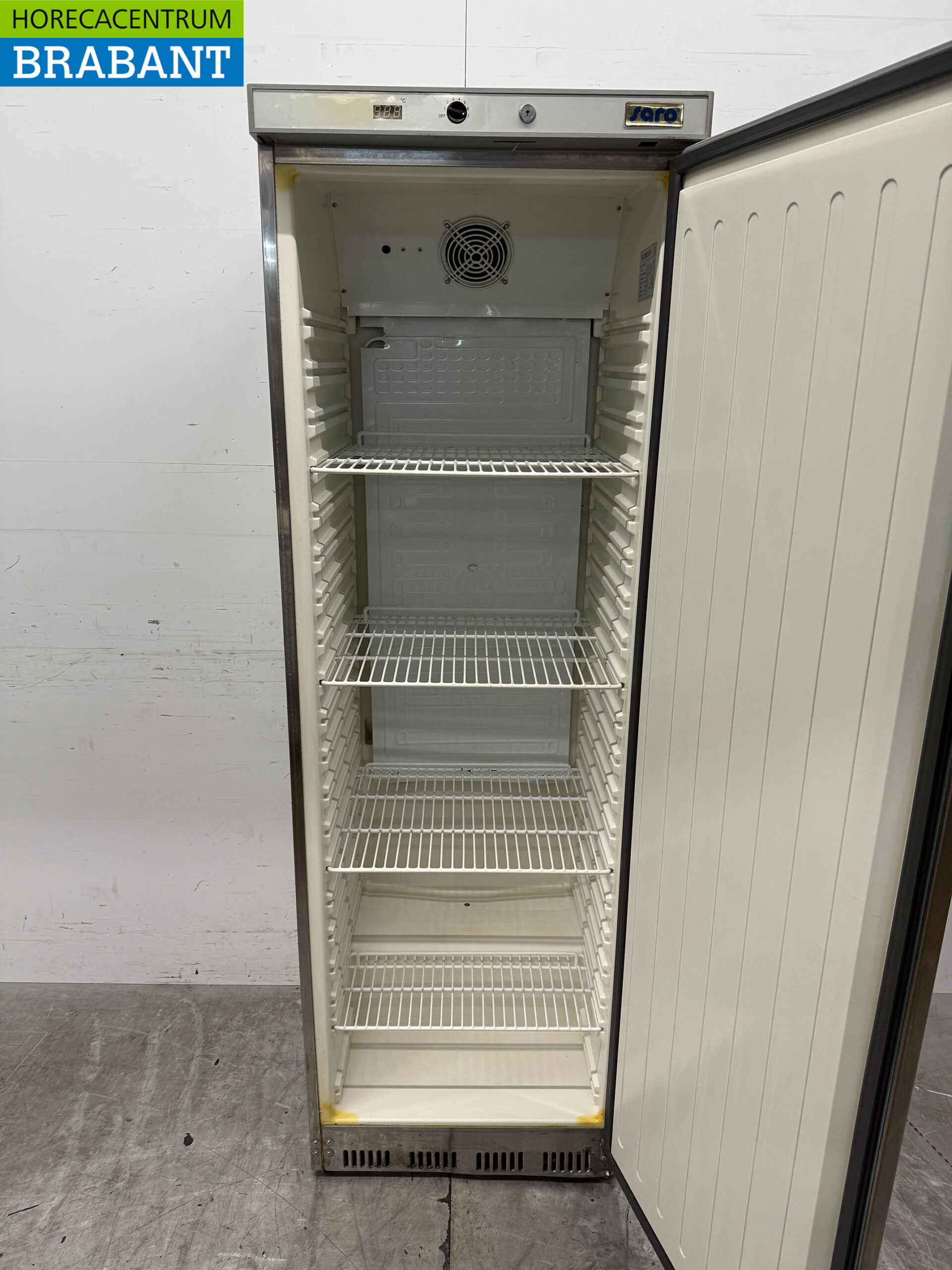 Saro Kühlschrank aus Edelstahl 361 Liter 230V Horeca – Bild 4