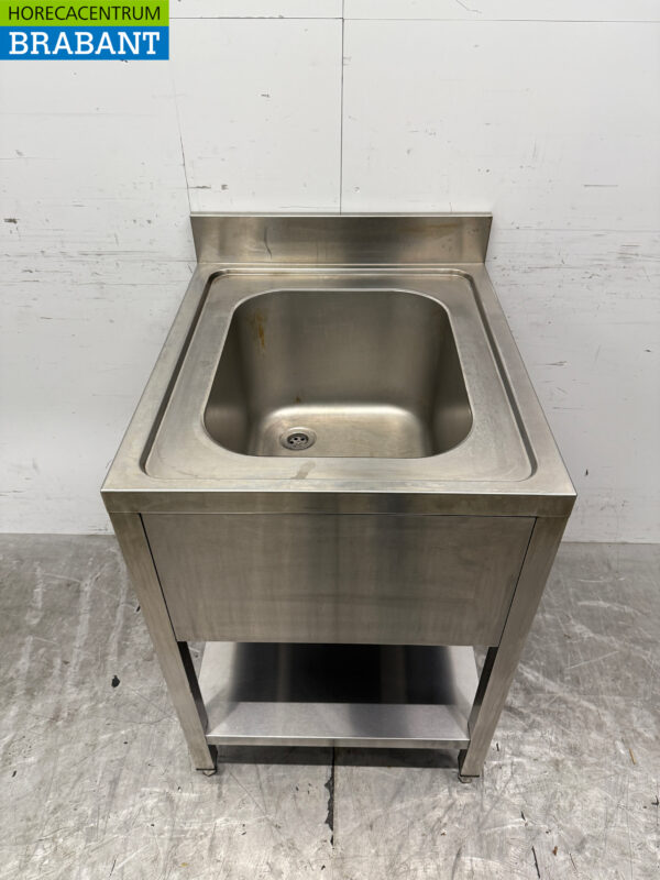Spülbecken aus Edelstahl Spülbecken 60 x 70 cm Horeca