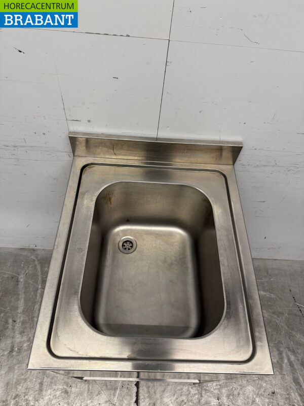 Spülbecken aus Edelstahl Spülbecken 60 x 70 cm Horeca – Bild 4