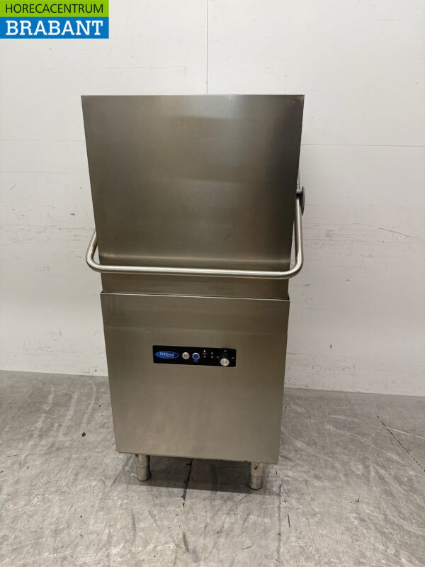 Maxima Durchschubspülmaschine aus Edelstahl 400V Horeca