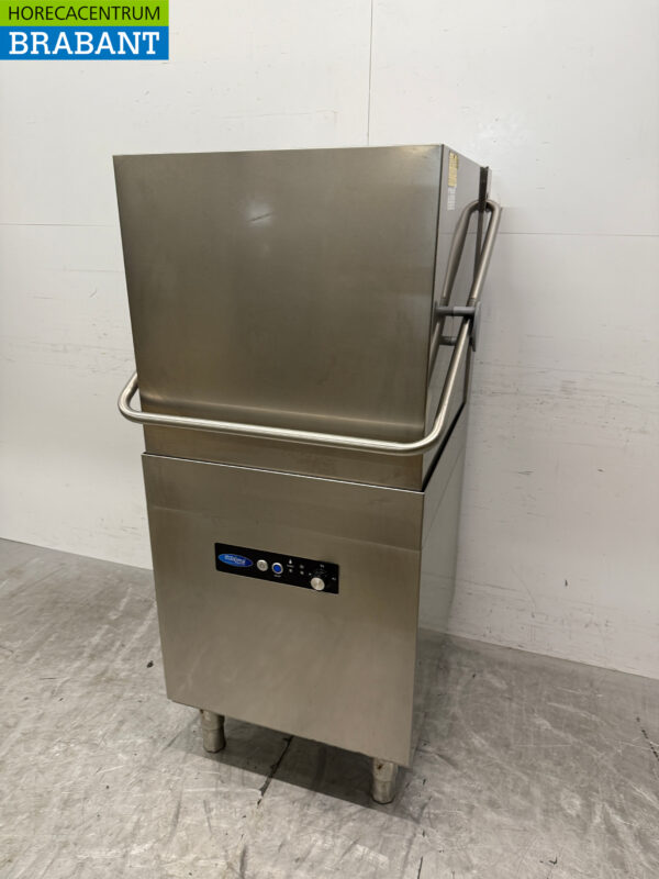 Maxima Durchschubspülmaschine aus Edelstahl 400V Horeca – Bild 2