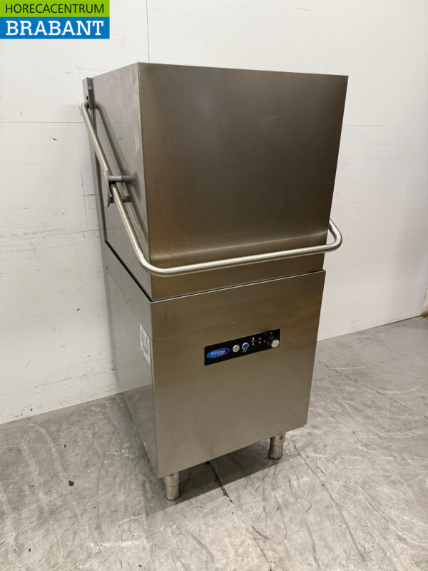 Maxima Durchschubspülmaschine aus Edelstahl 400V Horeca – Bild 3