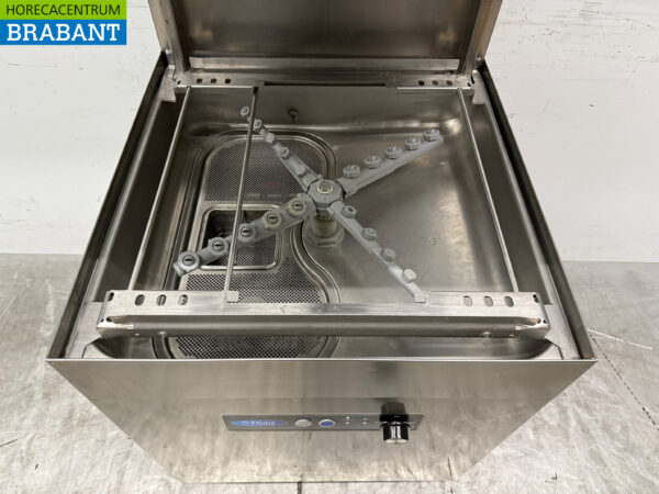 Maxima Durchschubspülmaschine aus Edelstahl 400V Horeca – Bild 4