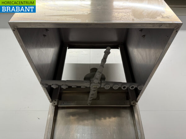 Maxima Durchschubspülmaschine aus Edelstahl 400V Horeca – Bild 5