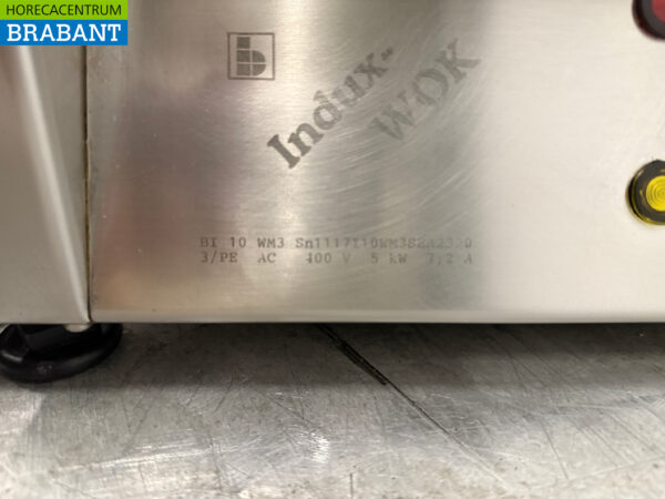 Edelstahl Bohner Induktions-Wok Wokplatte mit Wokpfanne 5 kW 400V Horeca – Bild 5
