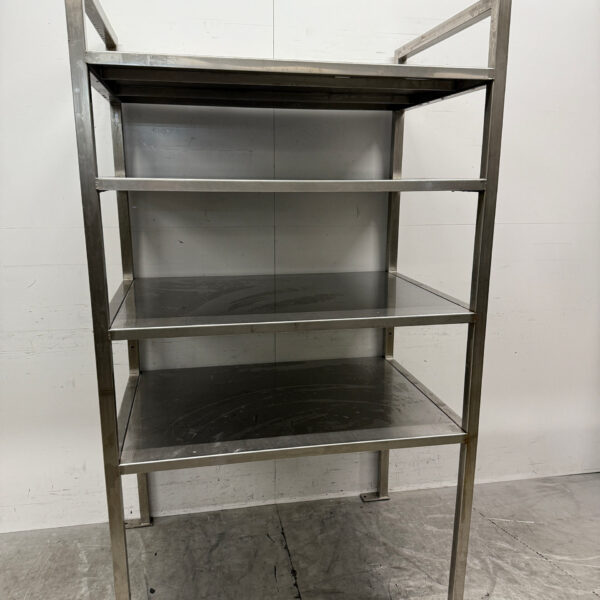 Edelstahl Lagerregal Regal 115,5 x 80 x 200 cm Catering