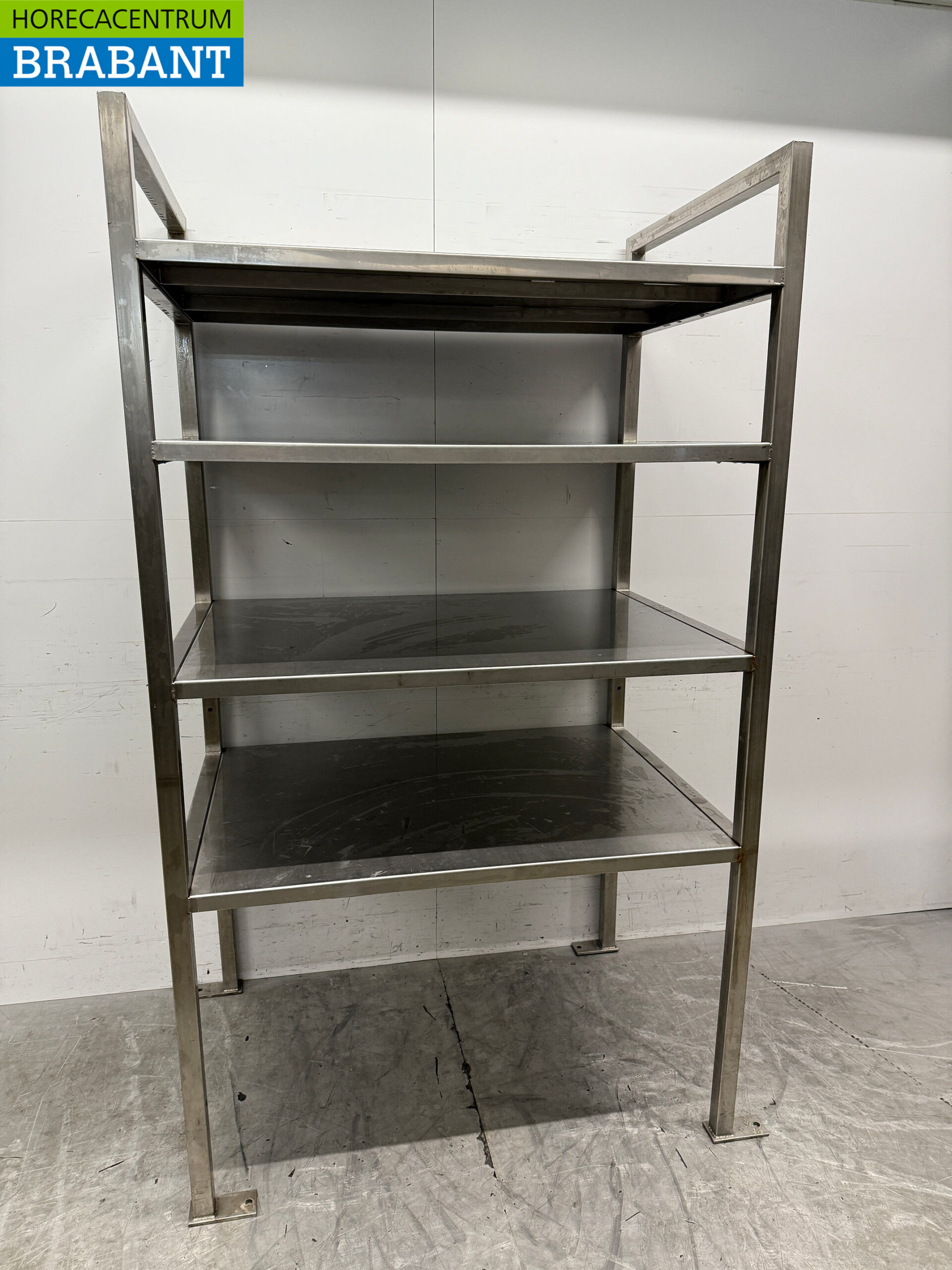 Edelstahl Lagerregal Regal 115,5 x 80 x 200 cm Catering