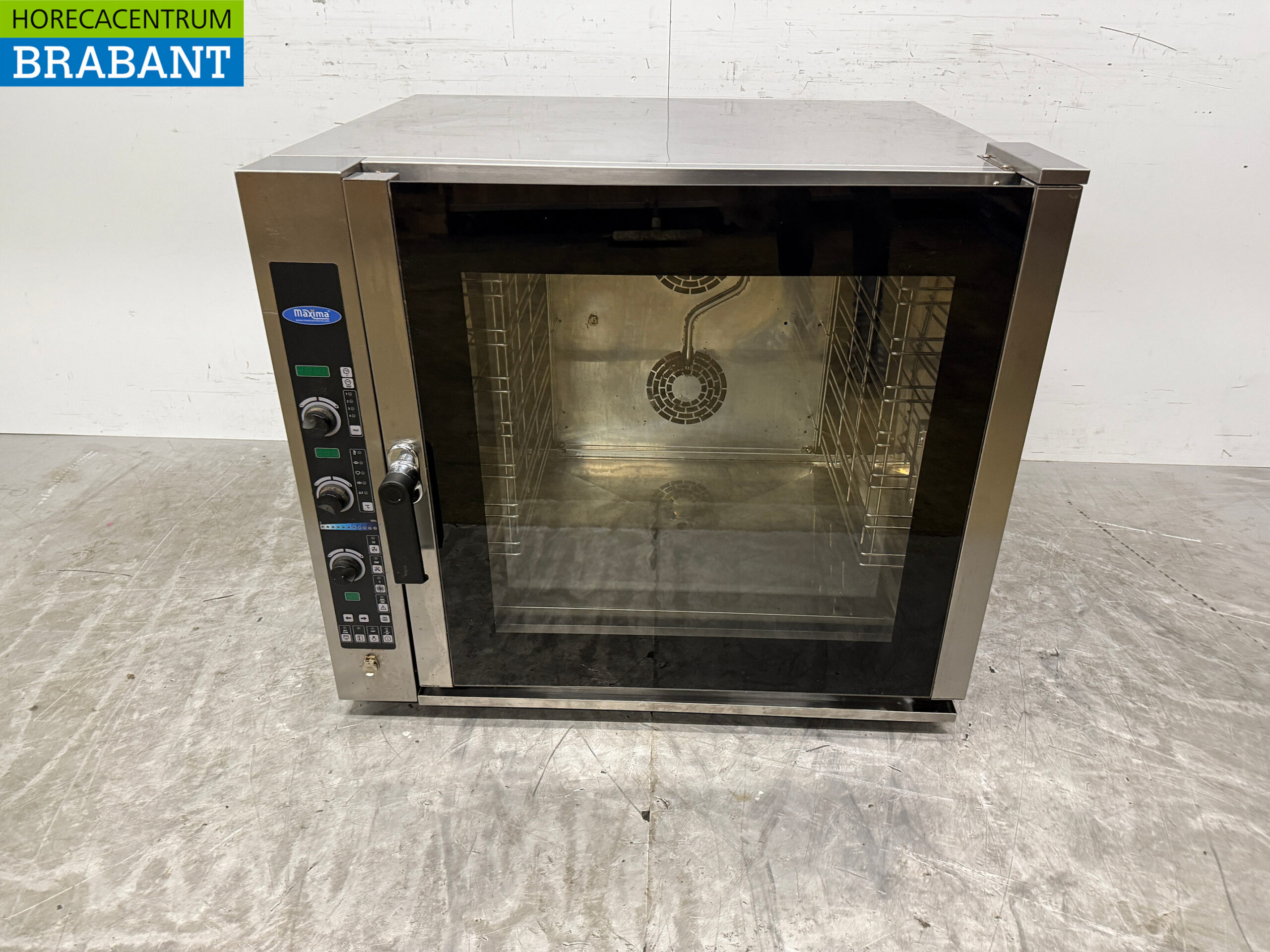 Maxima Combisteamer aus Edelstahl 7 x 1/1 GN 400V Horeca