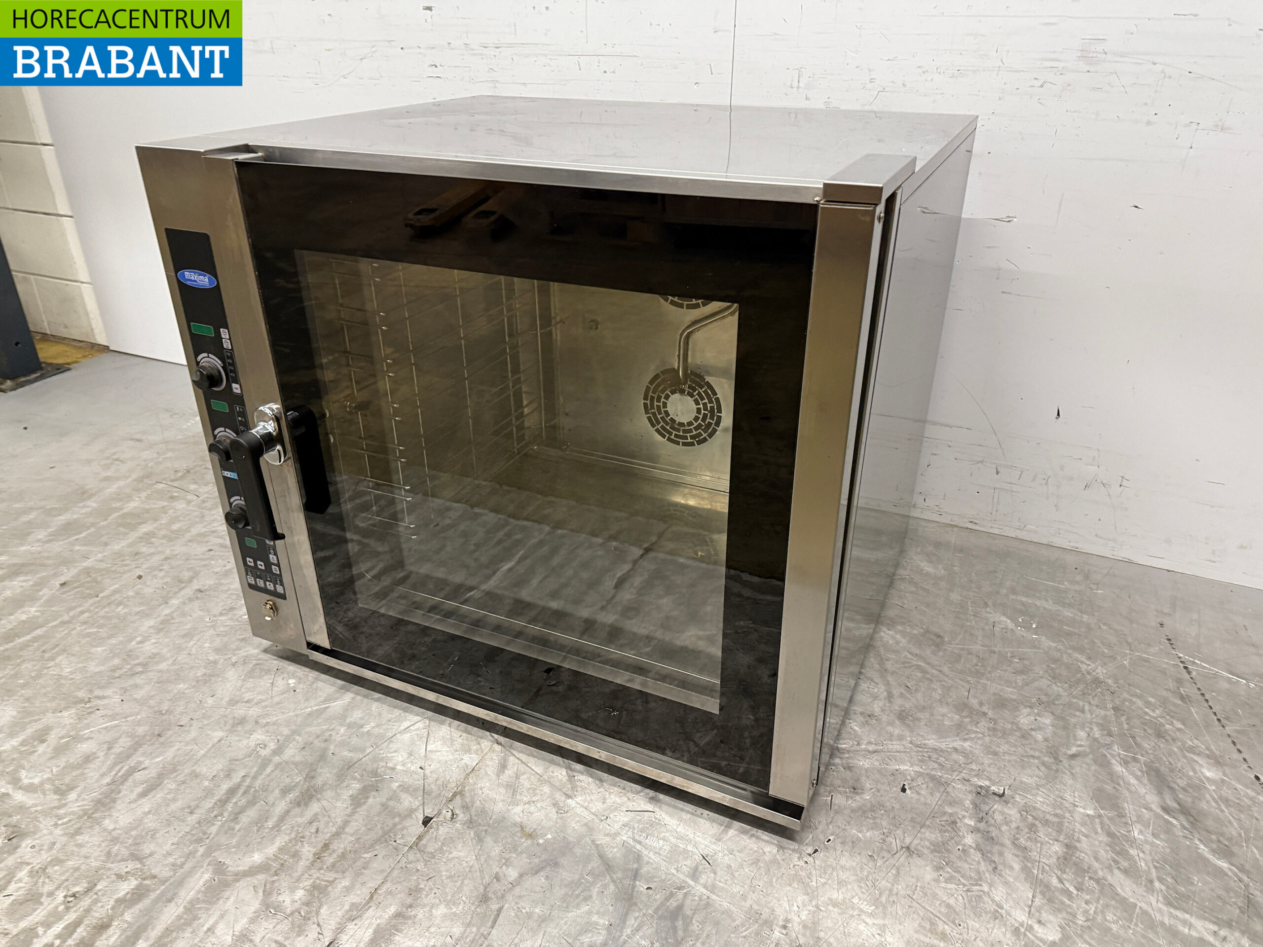 Maxima Combisteamer aus Edelstahl 7 x 1/1 GN 400V Horeca – Bild 2