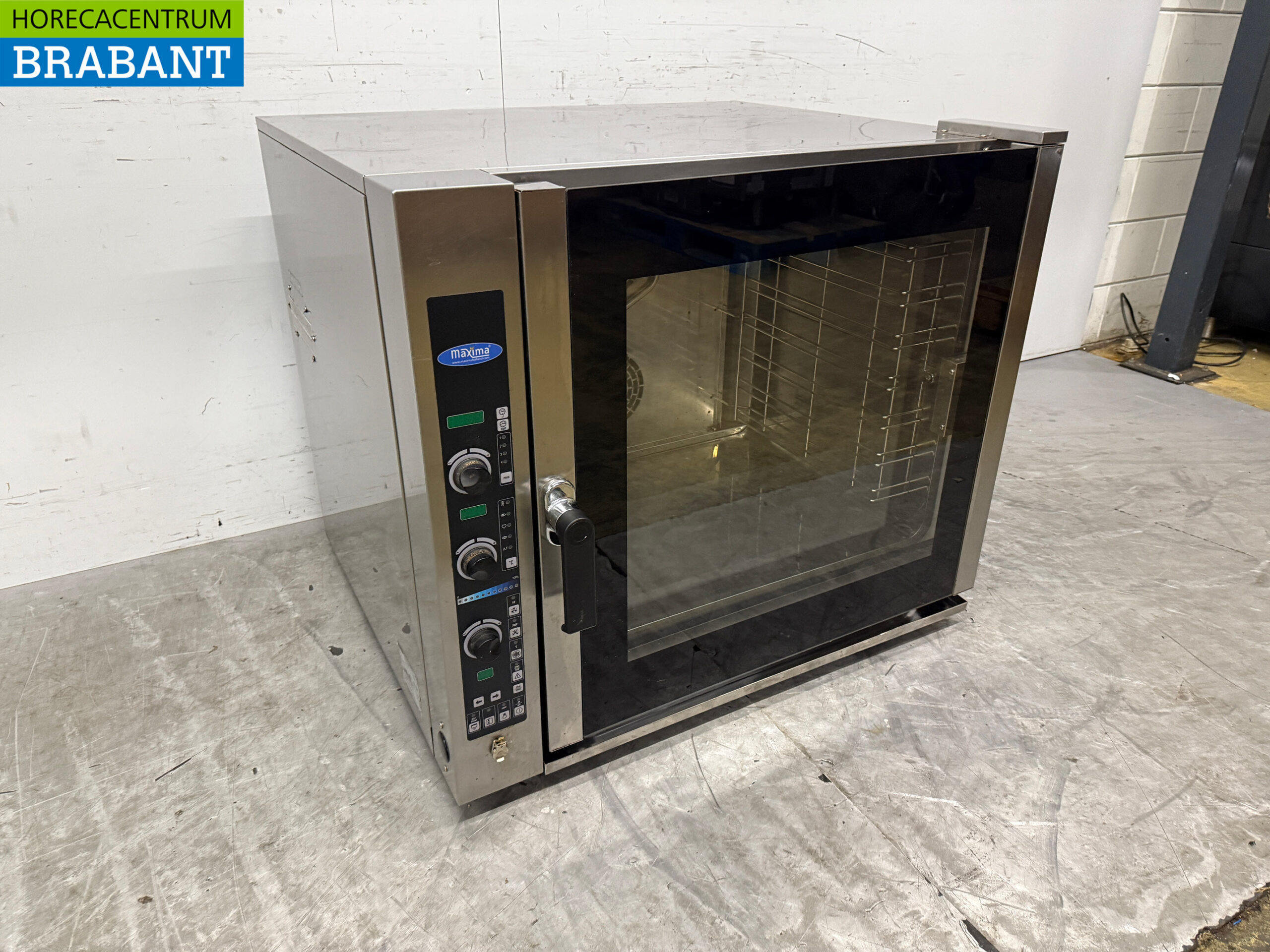 Maxima Combisteamer aus Edelstahl 7 x 1/1 GN 400V Horeca – Bild 3