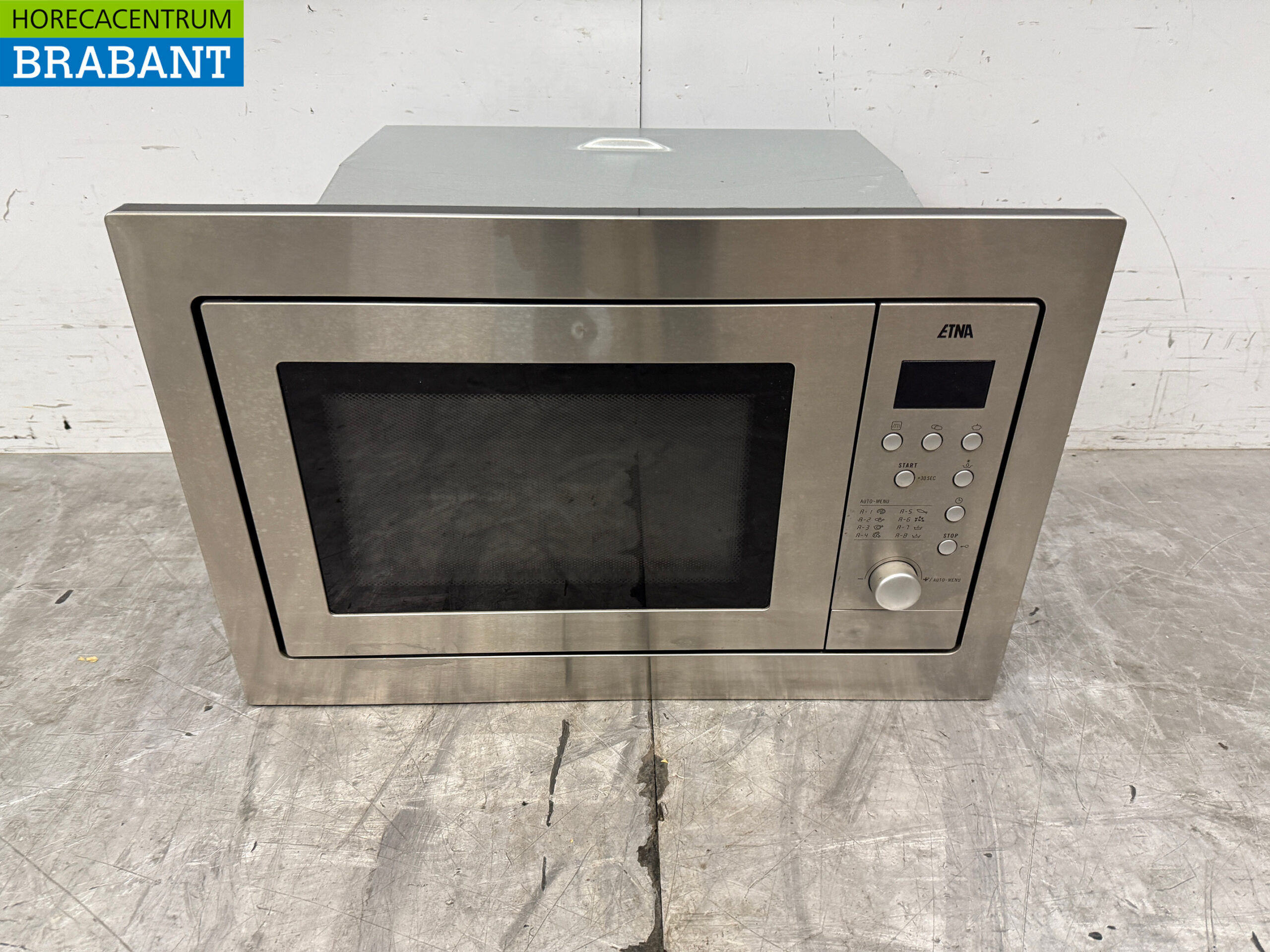 Edelstahl Etna Mikrowelle 900 Watt 230V Catering