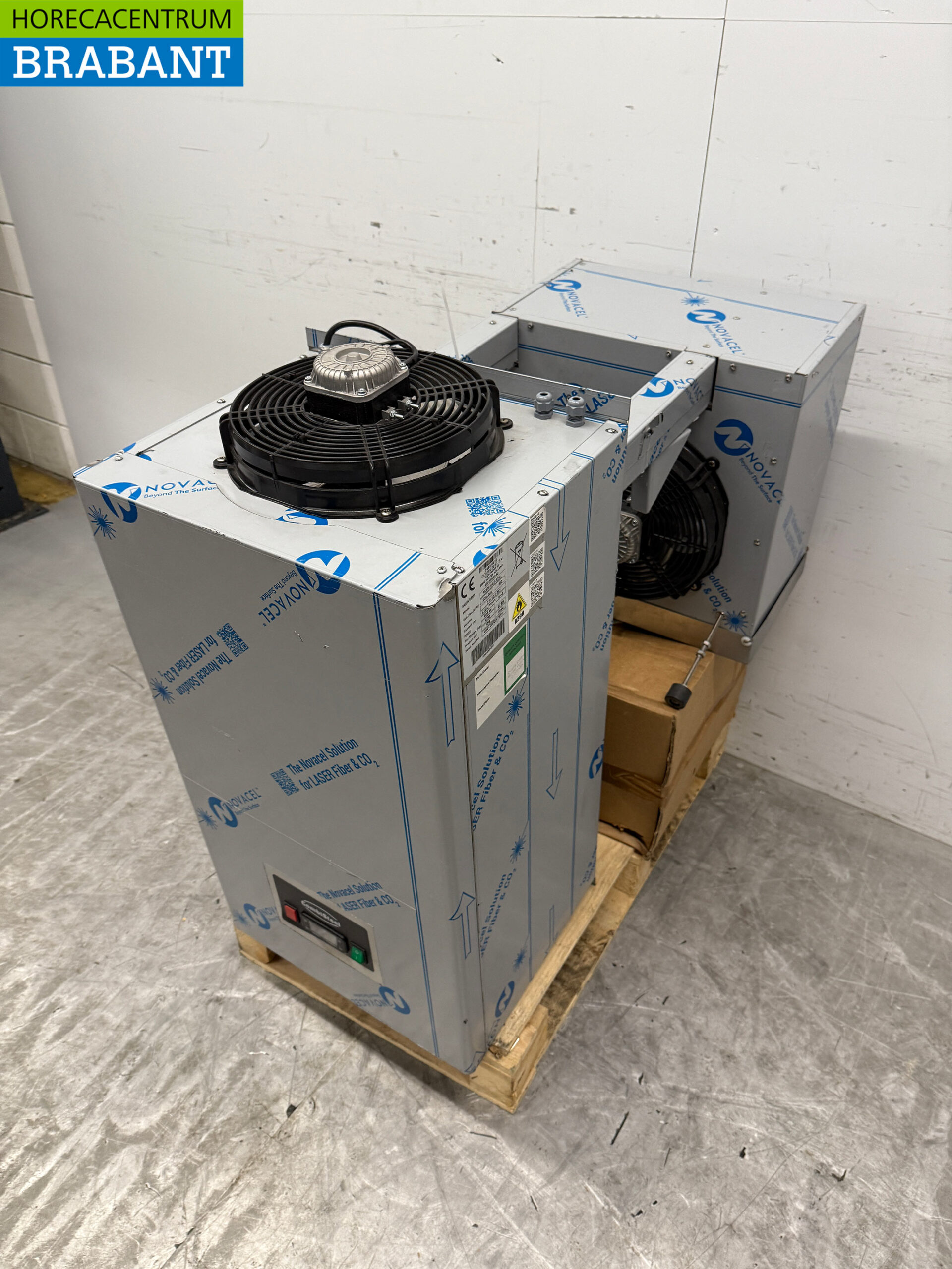 Edelstahl Combisteel Kühlgerät Monoblock Wandgerät 10 m3 230V Horeca – Bild 2