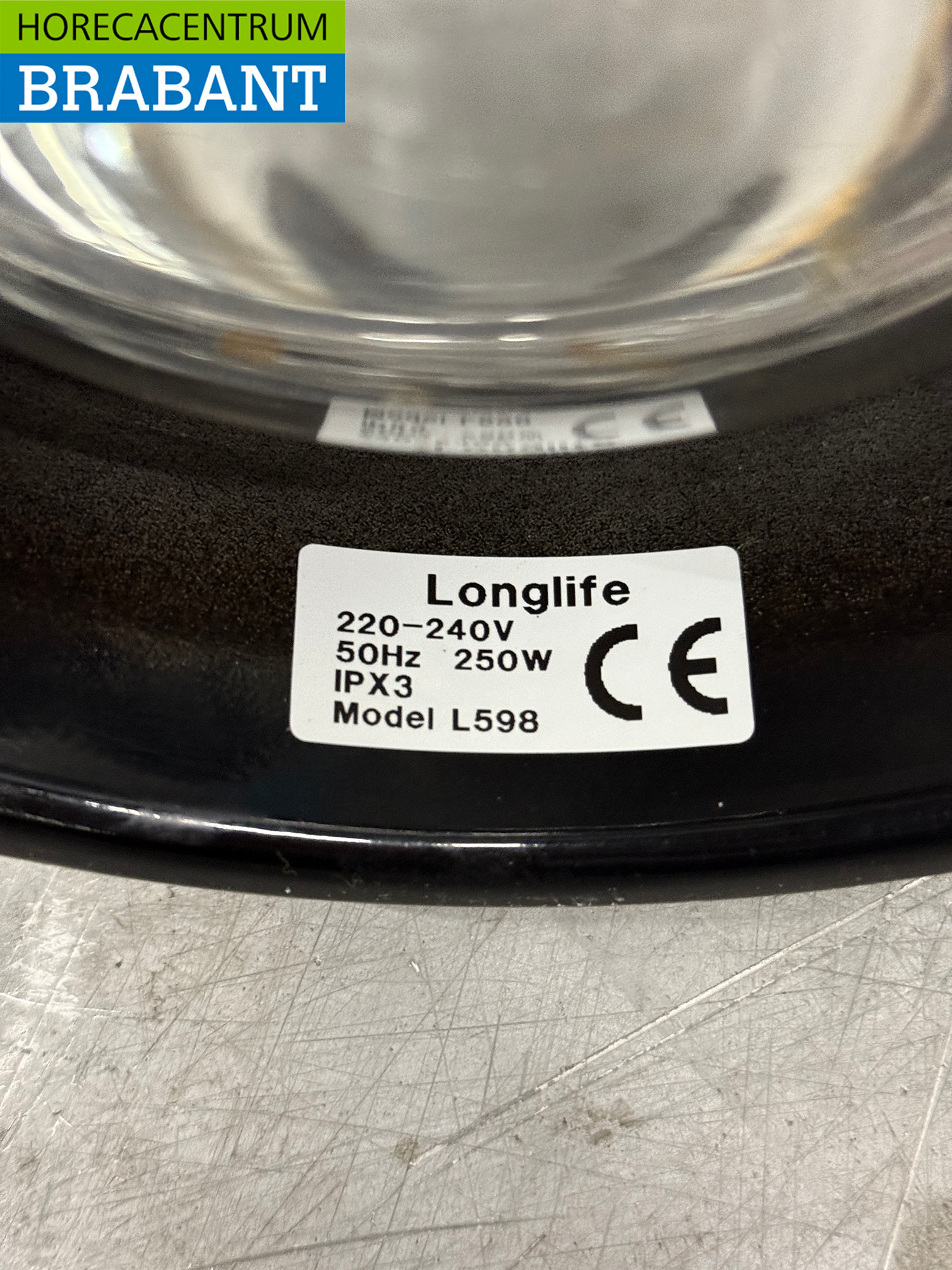 Wärmelampe Heizlampe 185 mm 250 Watt 230V Horeca – Bild 5