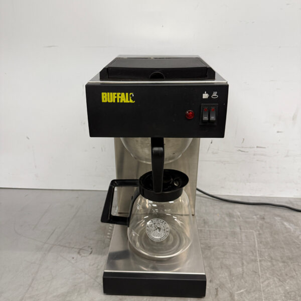 Edelstahl Buffalo Kaffeemaschine Kaffeemaschine mit Kanne 2 Liter 230V Horeca