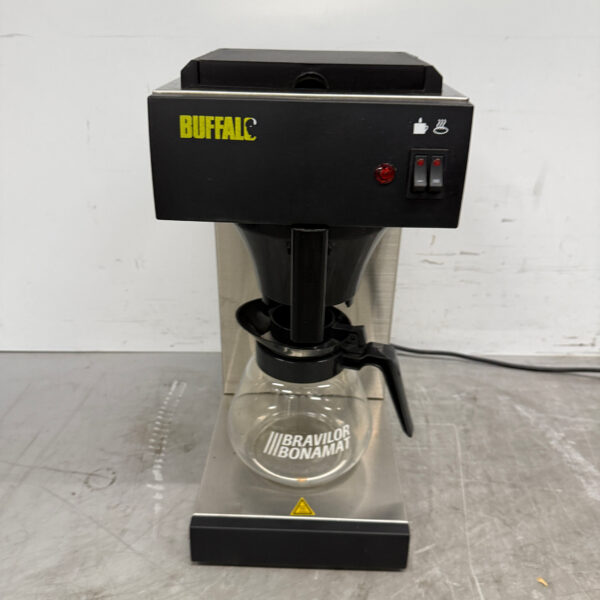 Edelstahl Buffalo Kaffeemaschine Kaffeemaschine mit Kanne 2 Liter 230V Horeca
