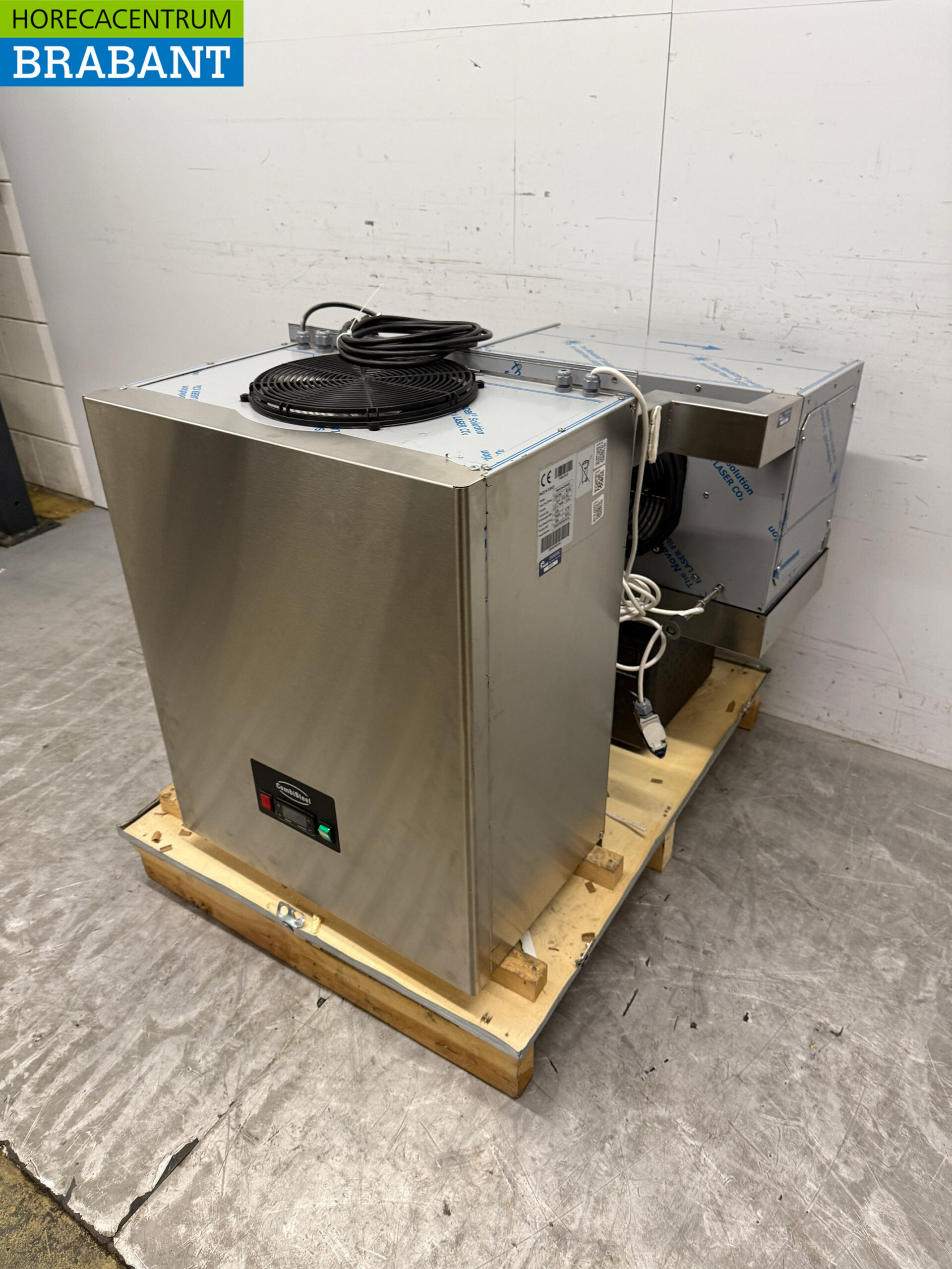 Edelstahl Combisteel Kühlgerät Monoblock Wandgerät 15 m3 230V Horeca – Bild 2