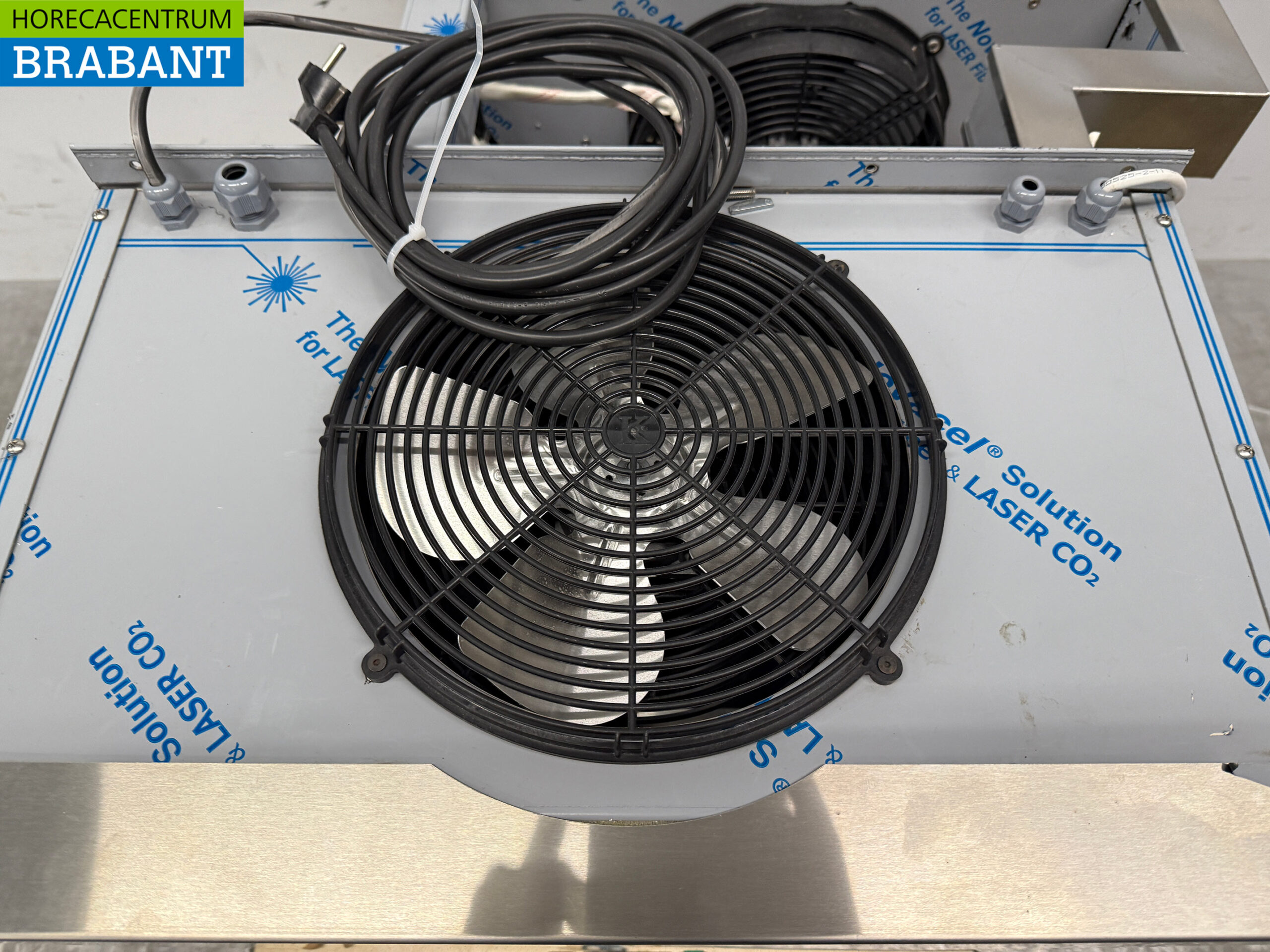 Edelstahl Combisteel Kühlgerät Monoblock Wandgerät 15 m3 230V Horeca – Bild 4