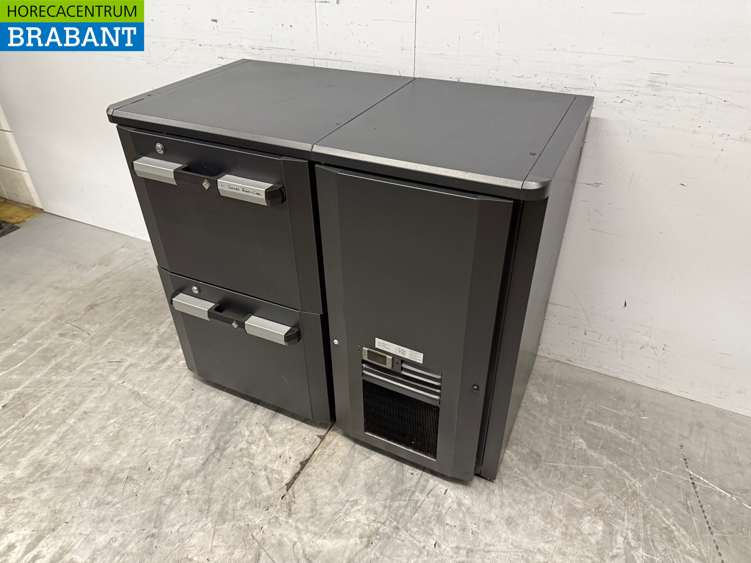 Gamko Bar-Kühlschrank 2 Schubladen 103,5 cm 230V Horeca – Bild 2