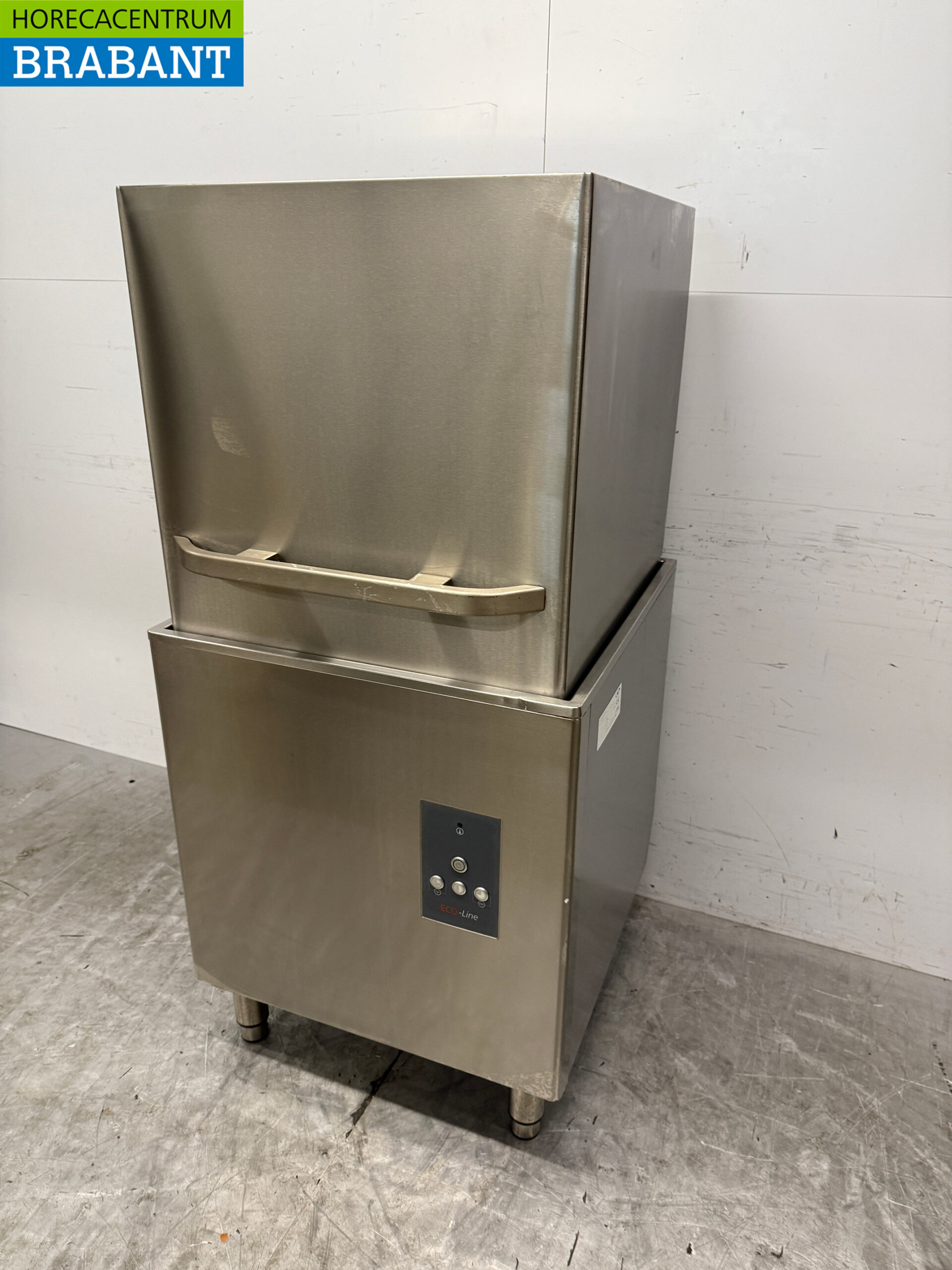 Asber Durchschubspülmaschine aus Edelstahl mit Ablaufpumpe 400V Horeca – Bild 2