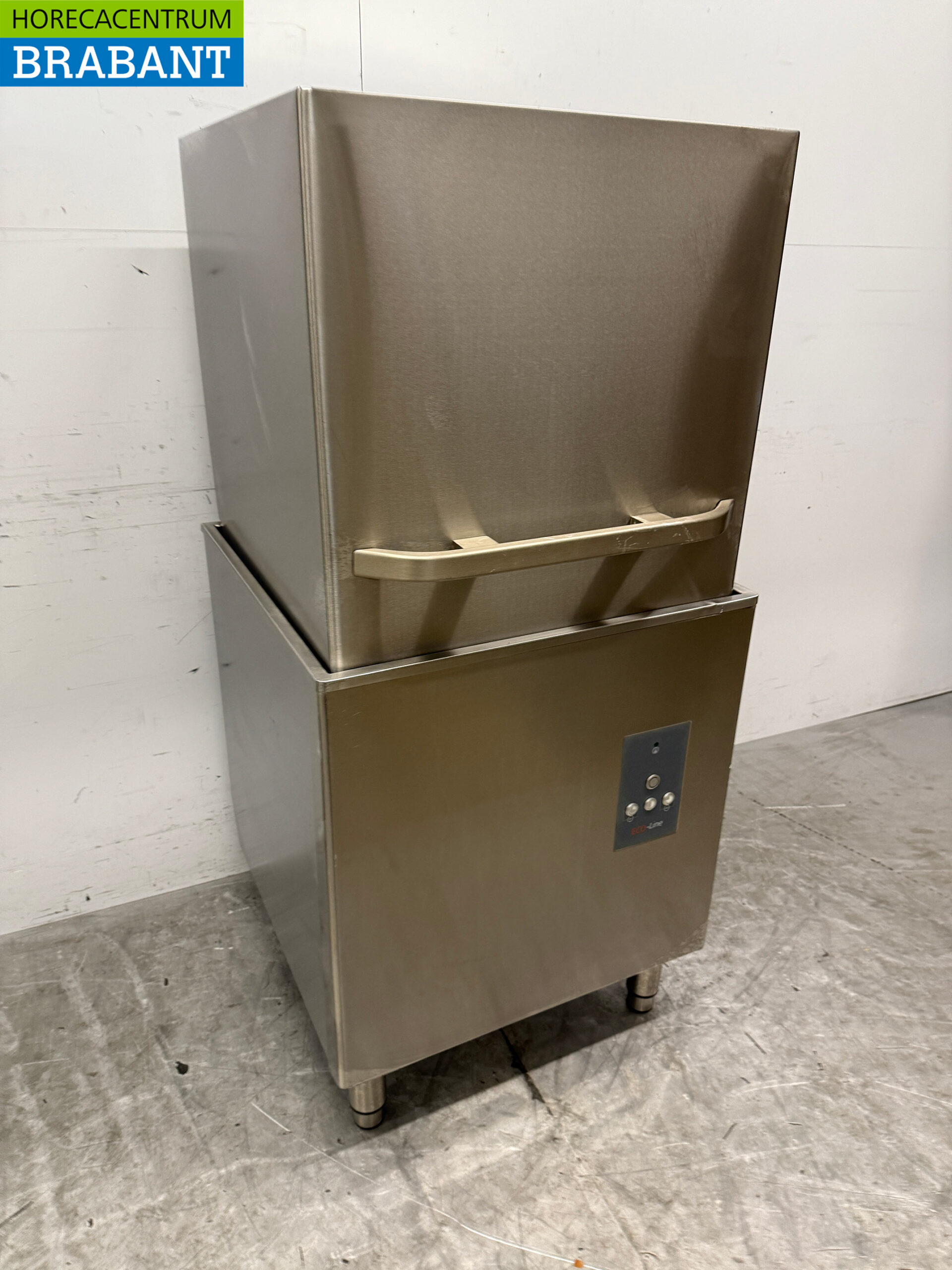 Asber Durchschubspülmaschine aus Edelstahl mit Ablaufpumpe 400V Horeca – Bild 3