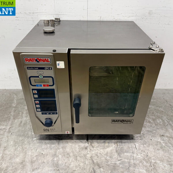Edelstahl Rational CPC 61G Combi-Steamer 6 x 1/1 GN Erdgas 230V Horeca
