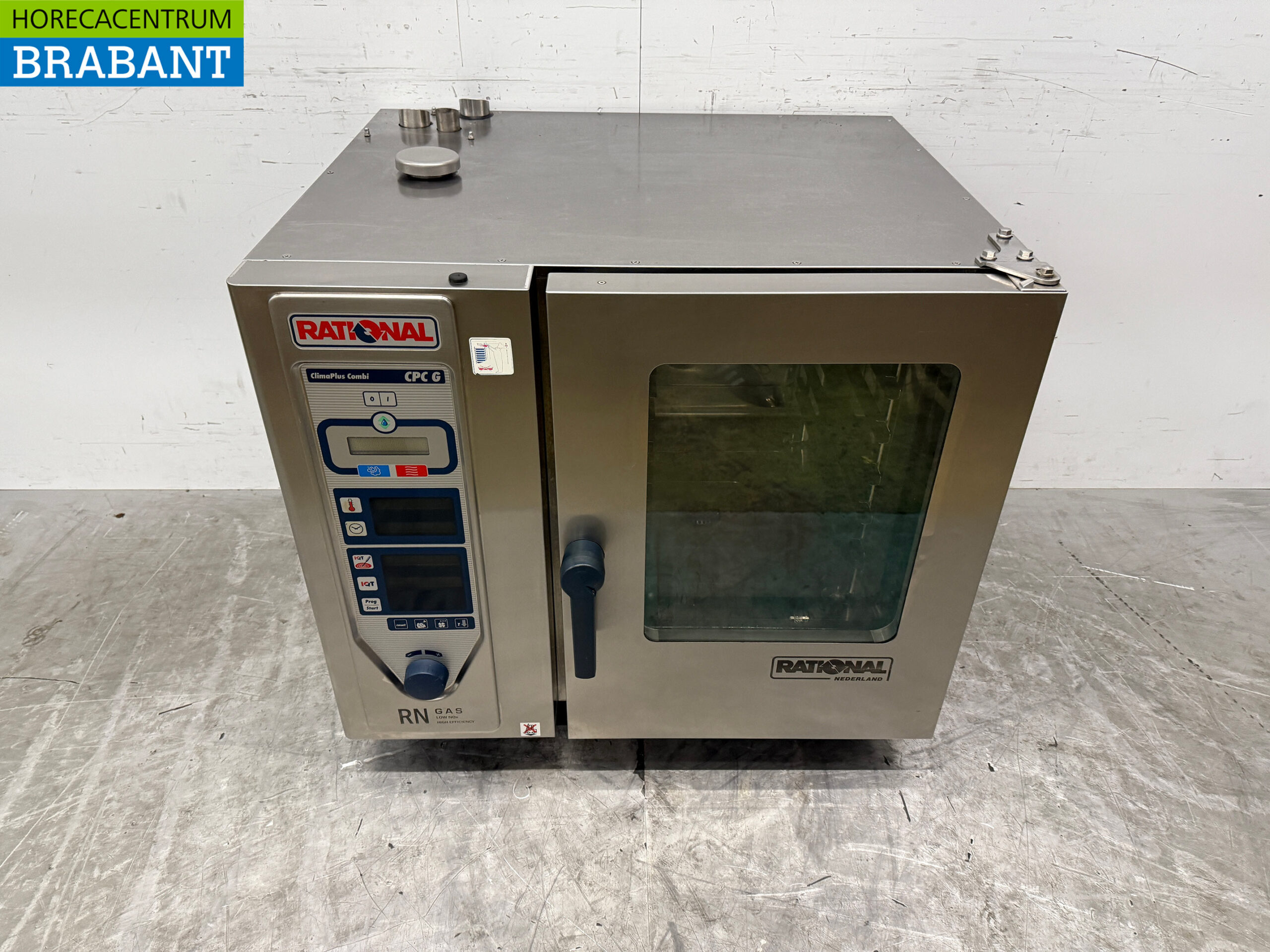 Edelstahl Rational CPC 61G Combi-Steamer 6 x 1/1 GN Erdgas 230V Horeca