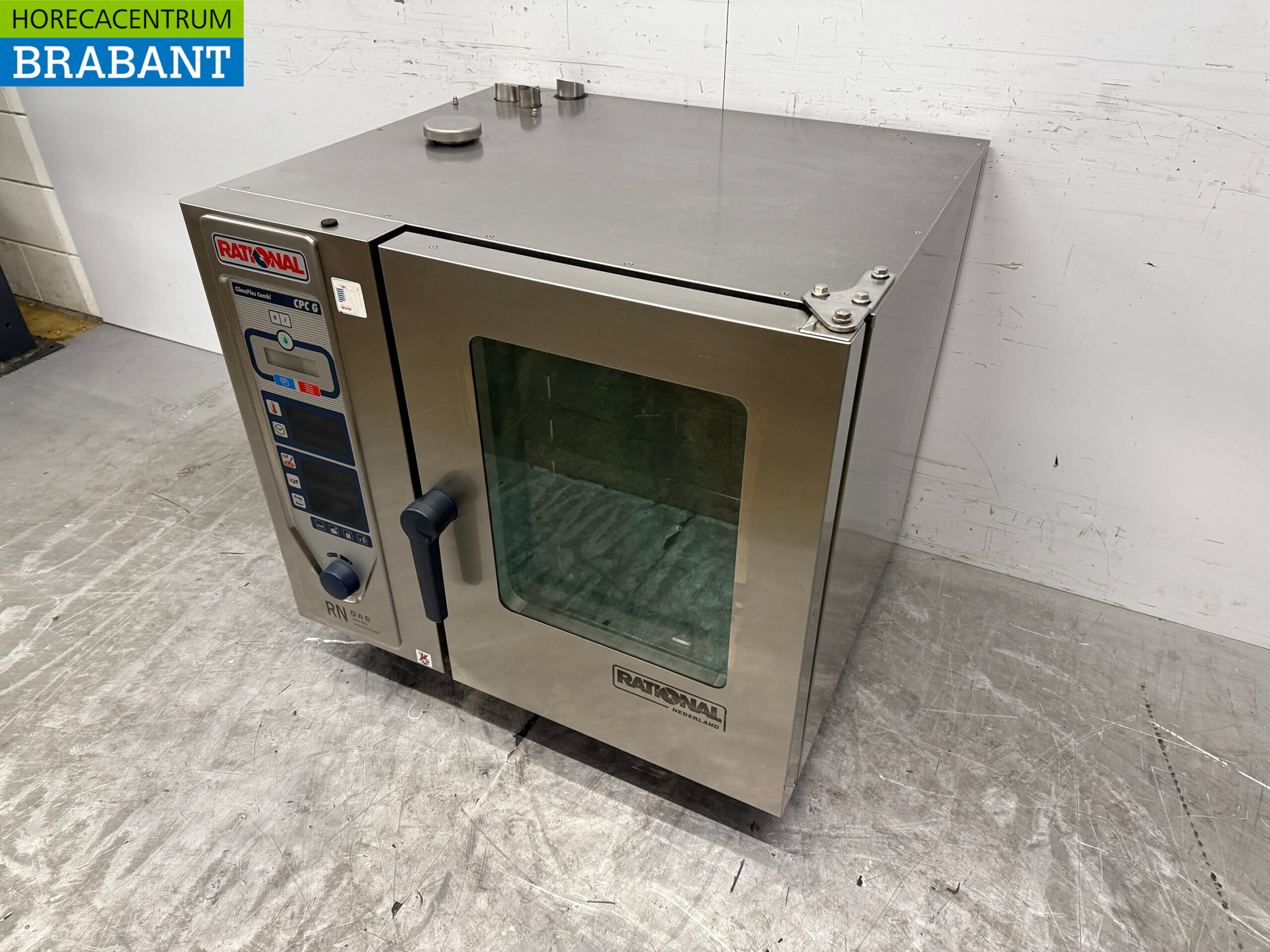 Edelstahl Rational CPC 61G Combi-Steamer 6 x 1/1 GN Erdgas 230V Horeca – Bild 2