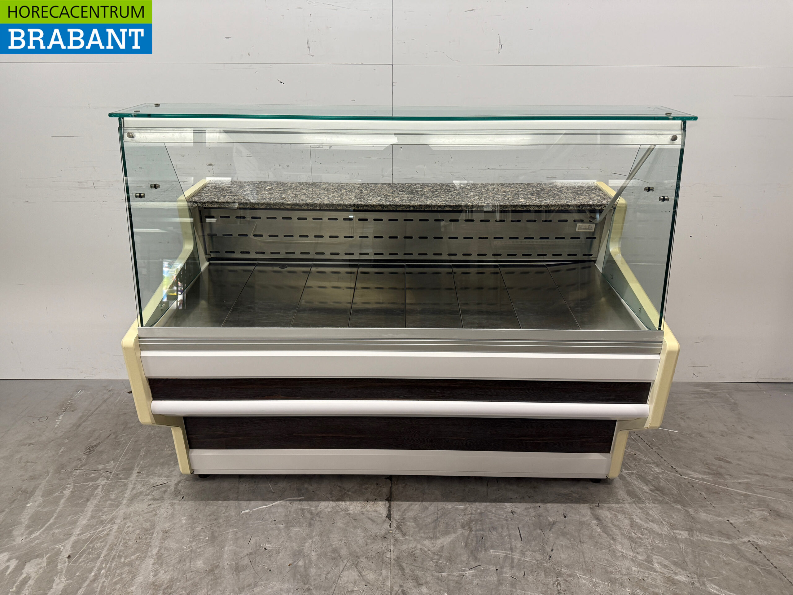 Zoin Kühlvitrine Snackvitrine Kühlvitrine 150 cm 230V Cafeteria Pommesbude Catering Catering