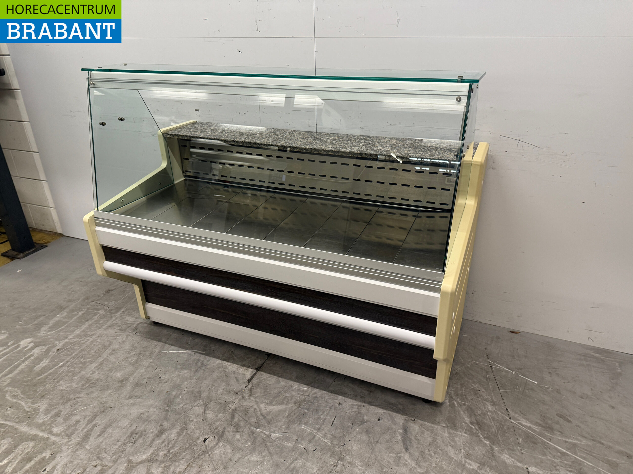 Zoin Kühlvitrine Snackvitrine Kühlvitrine 150 cm 230V Cafeteria Pommesbude Catering Catering – Bild 2