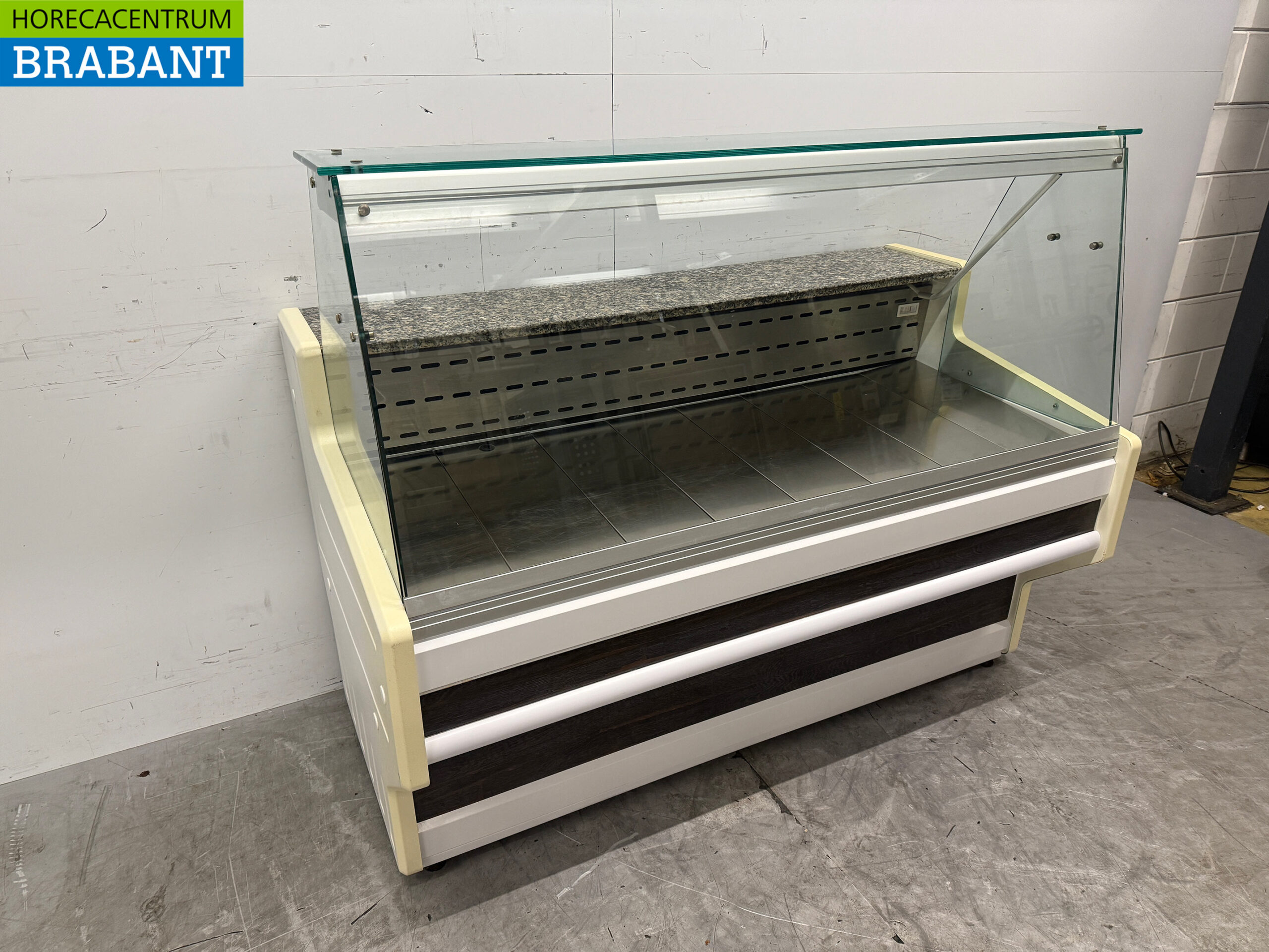 Zoin Kühlvitrine Snackvitrine Kühlvitrine 150 cm 230V Cafeteria Pommesbude Catering Catering – Bild 3