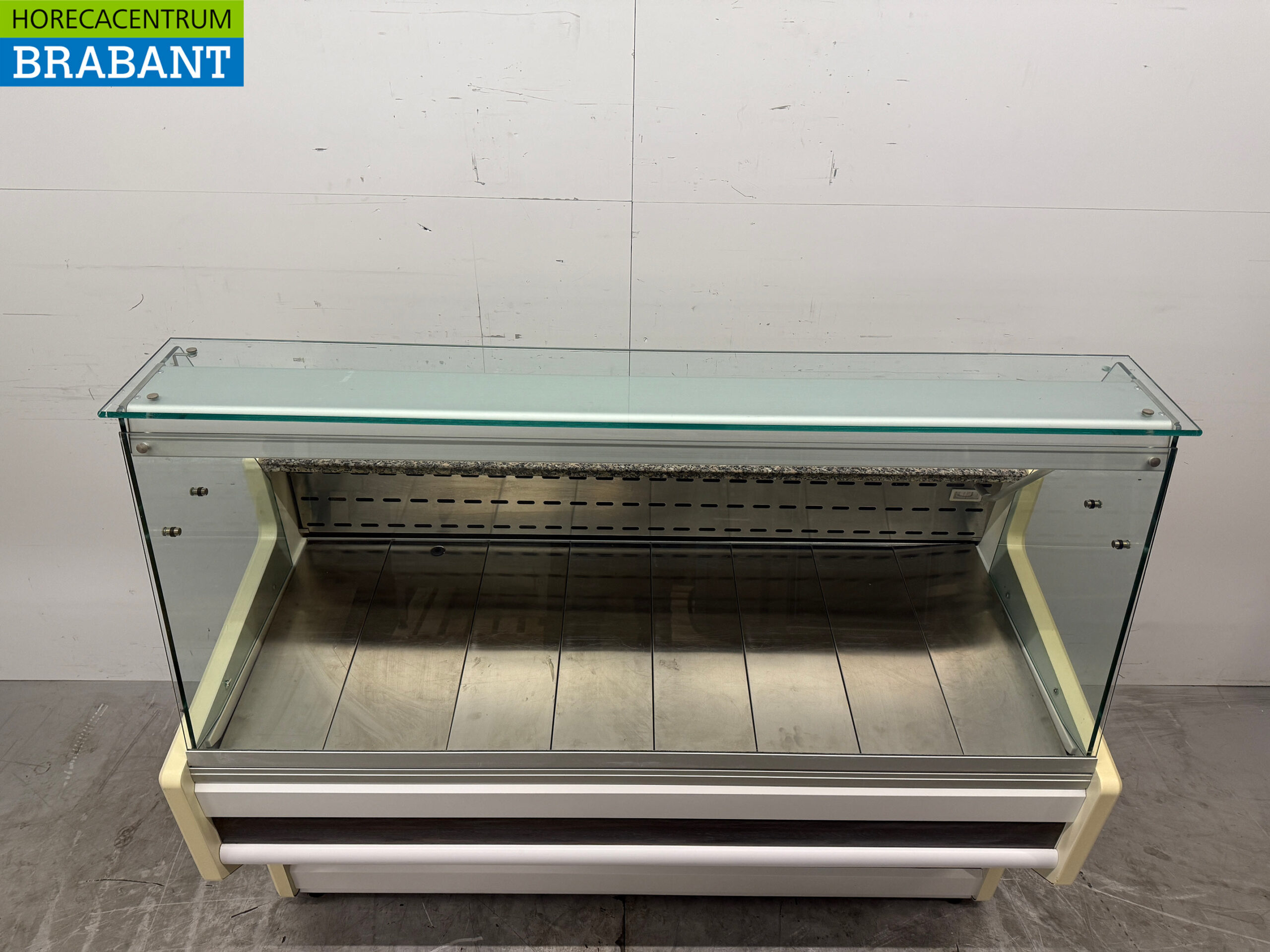 Zoin Kühlvitrine Snackvitrine Kühlvitrine 150 cm 230V Cafeteria Pommesbude Catering Catering – Bild 4