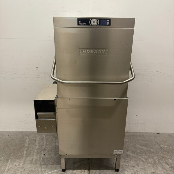 Hobart Premax Durchlaufgeschirrspüler aus Edelstahl mit Ablaufpumpe 400V Horeca