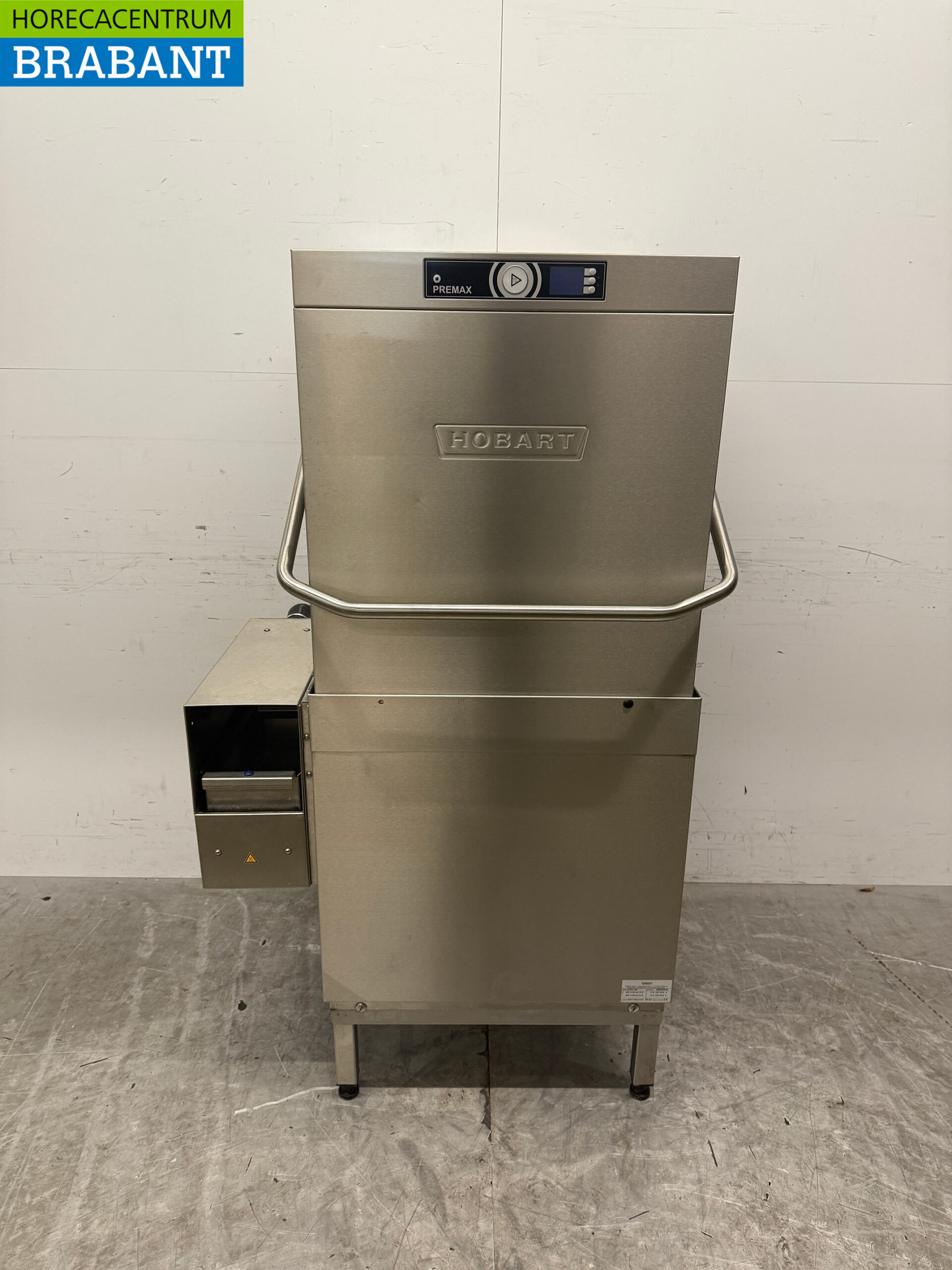 Hobart Premax Durchlaufgeschirrspüler aus Edelstahl mit Ablaufpumpe 400V Horeca