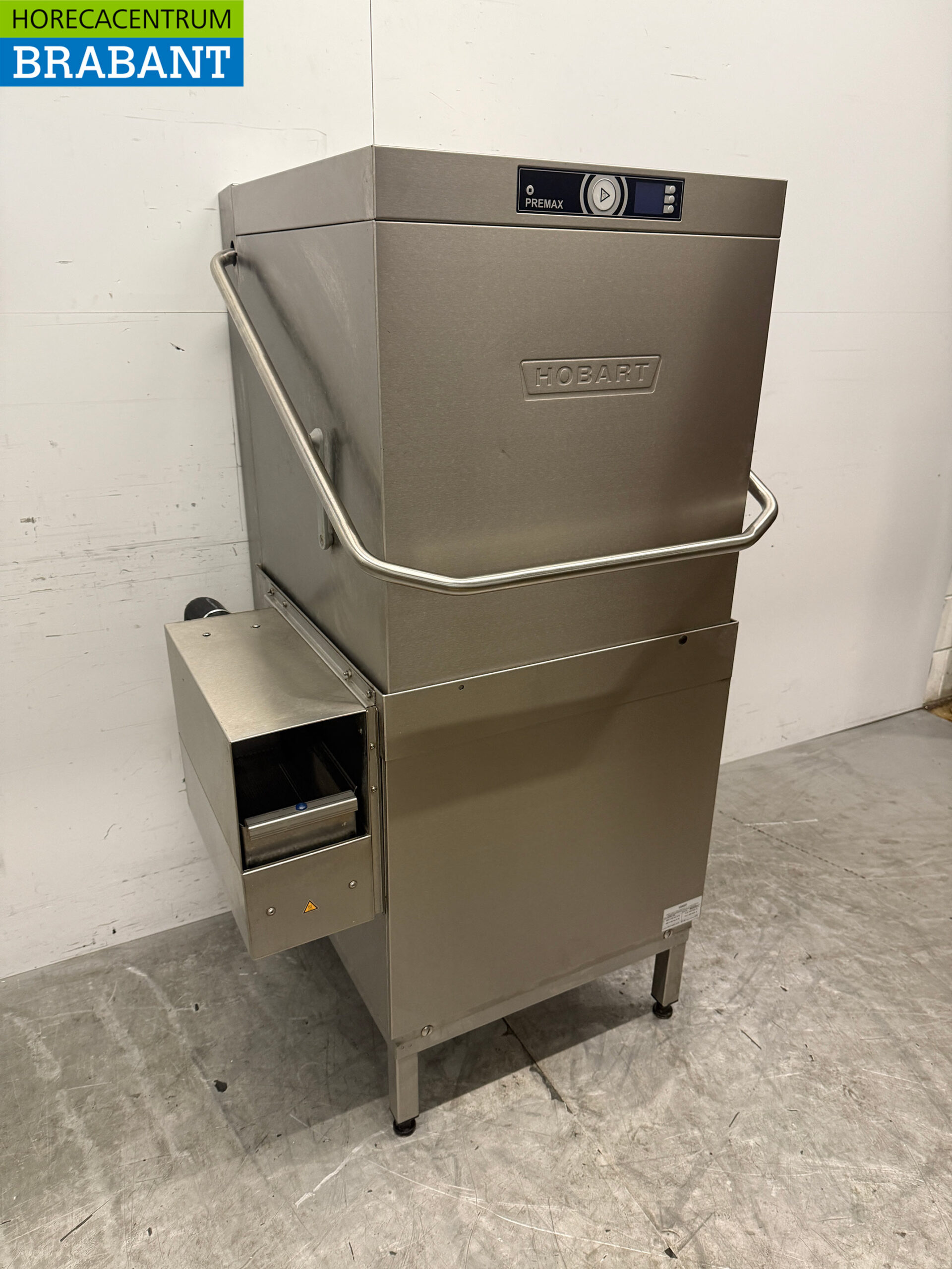 Hobart Premax Durchlaufgeschirrspüler aus Edelstahl mit Ablaufpumpe 400V Horeca – Bild 3