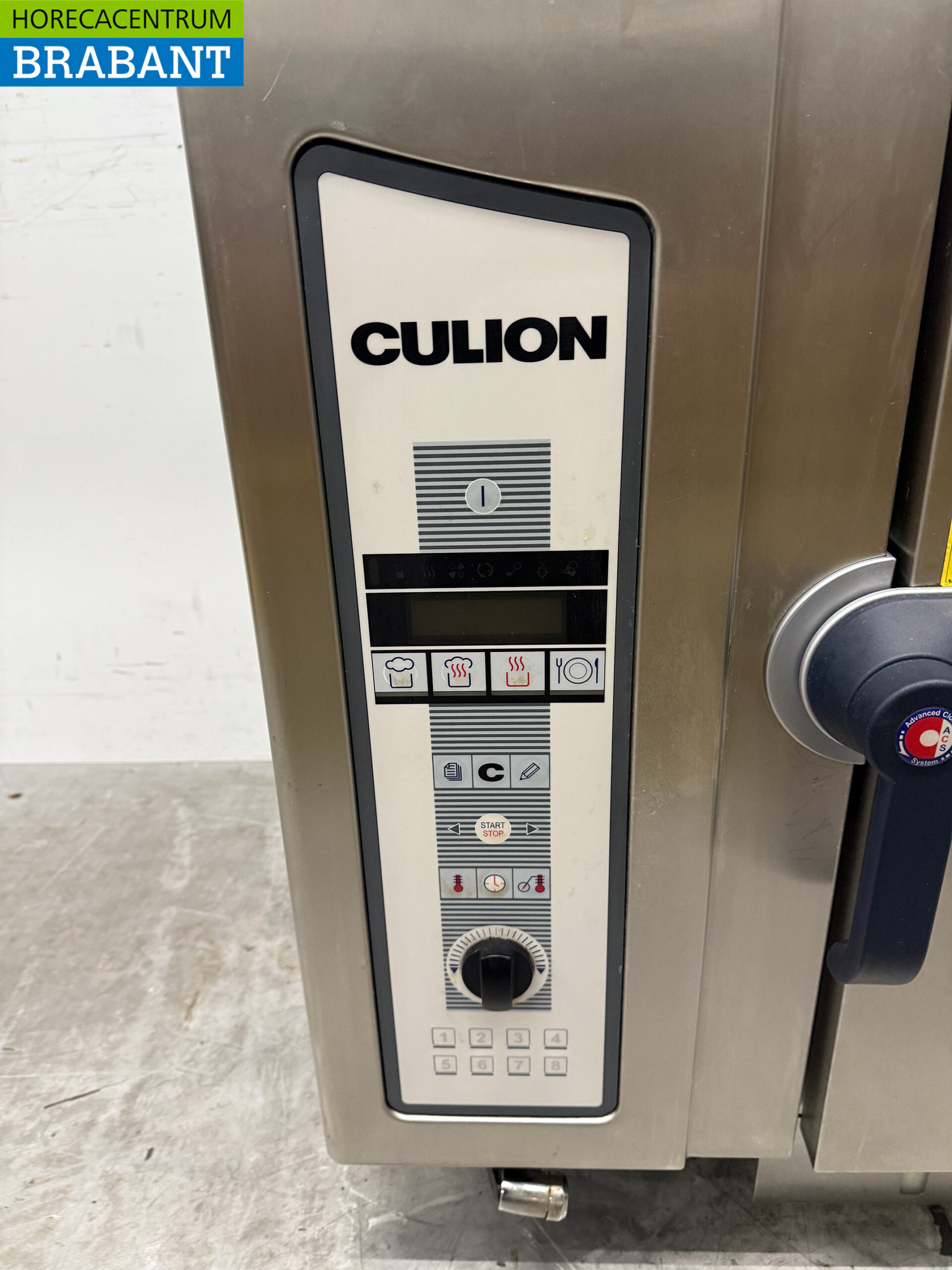 Edelstahl Cullion Combisteamer 7 x 1/1 GN 400V Horeca – Bild 4