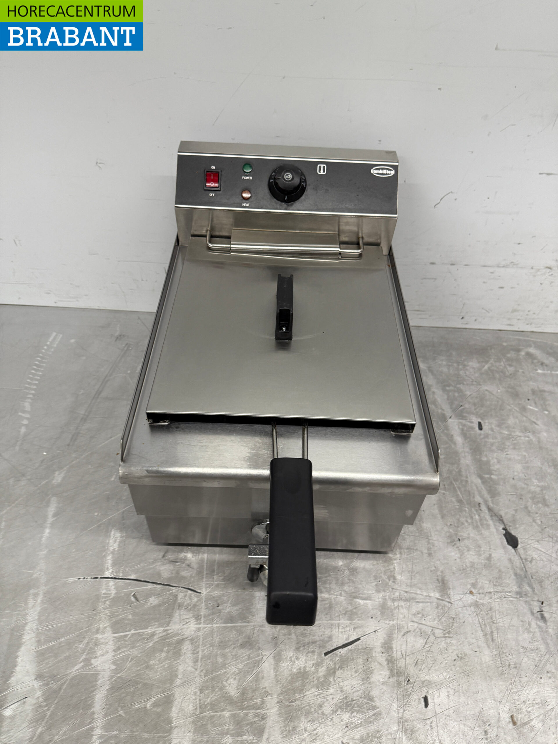 Combisteel Fritteuse aus Edelstahl 16 Liter 400V Horeca