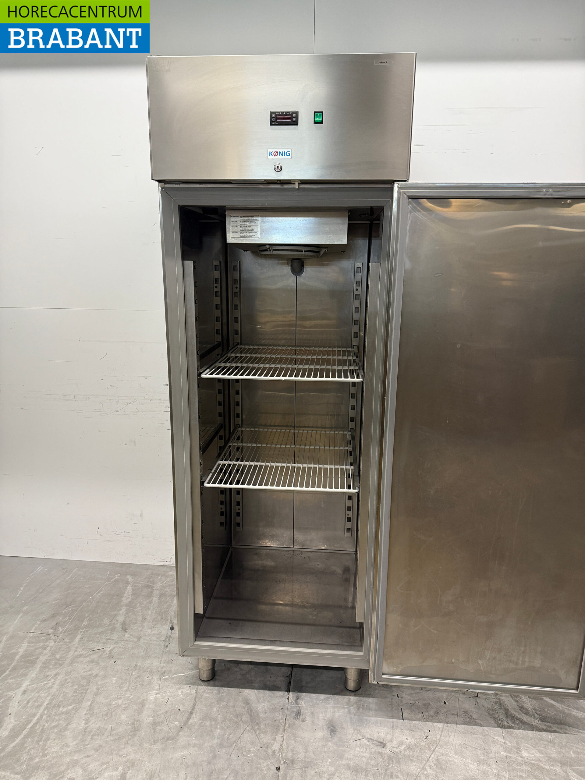 Studio 54 Gefrierschrank aus Edelstahl 700 Liter 230V Horeca – Bild 4