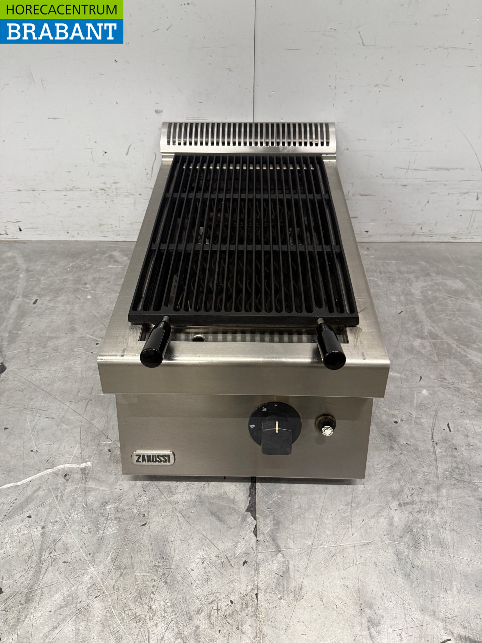 Zanussi Lavagrill Steingrill aus Edelstahl 40 cm GAS Catering