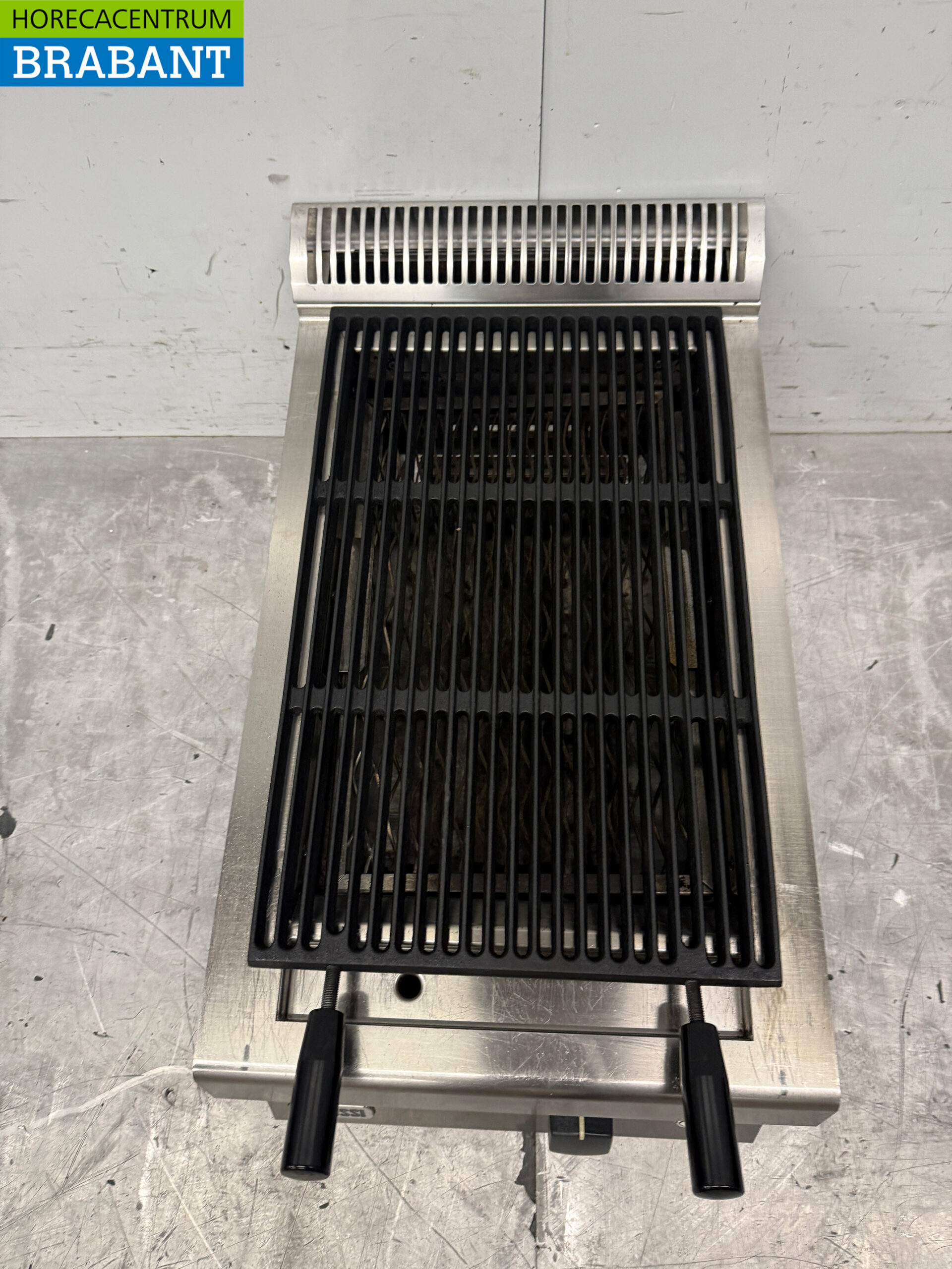 Zanussi Lavagrill Steingrill aus Edelstahl 40 cm GAS Catering – Bild 4