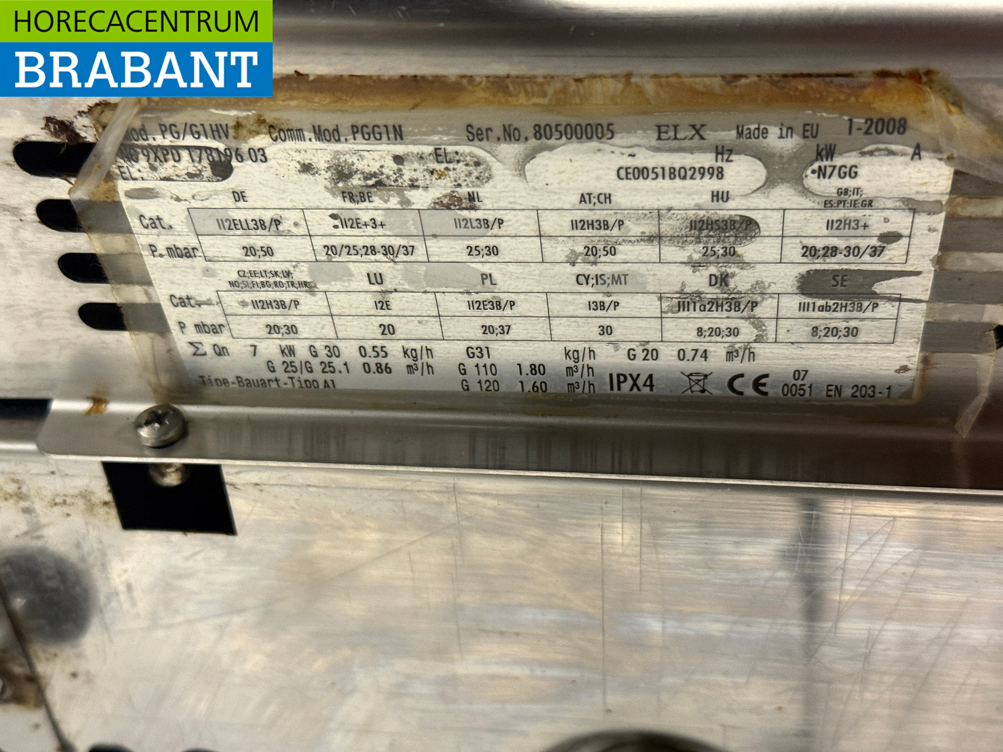 Zanussi Lavagrill Steingrill aus Edelstahl 40 cm GAS Catering – Bild 6