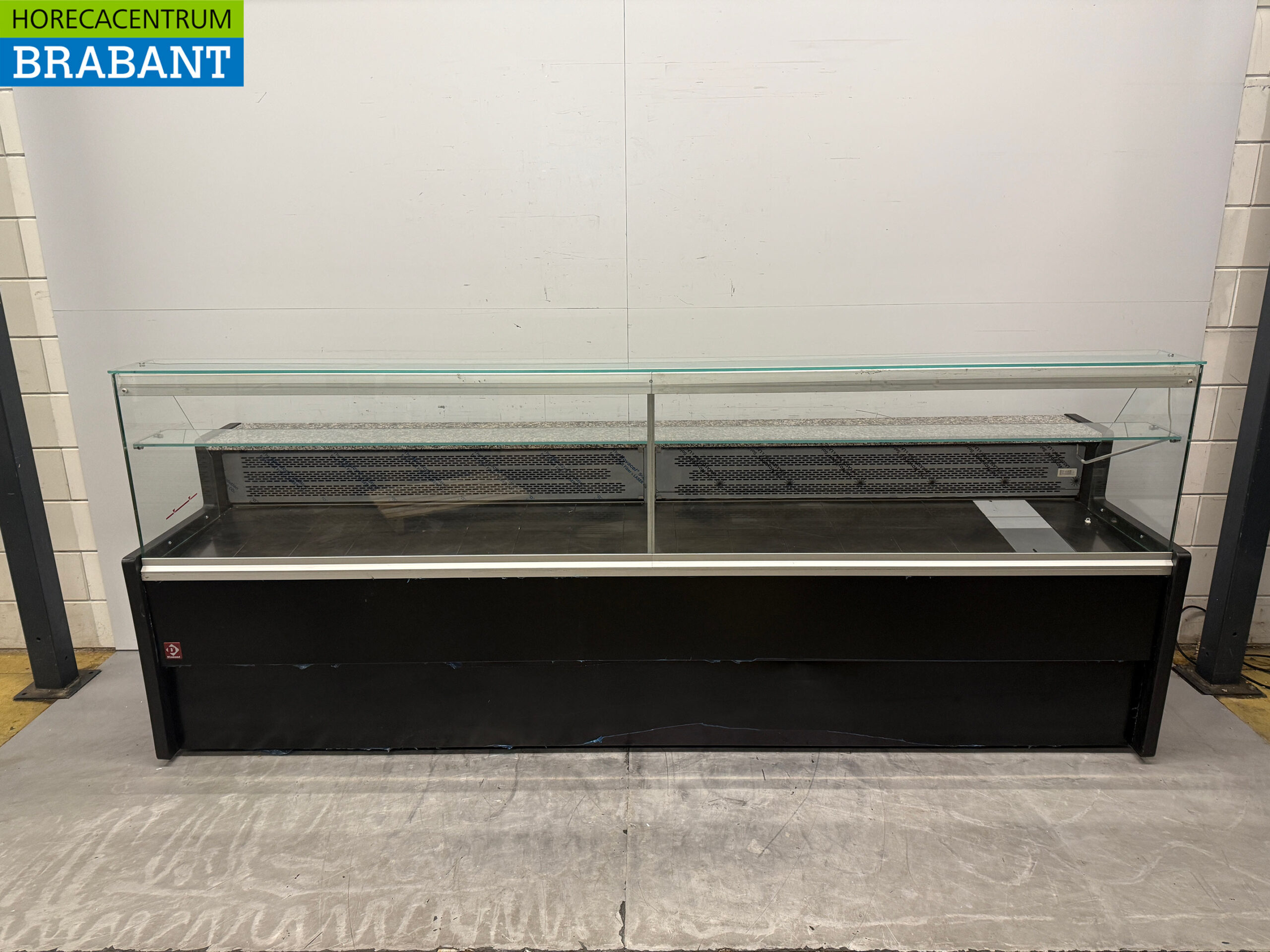 Diamant Kühlvitrine Snack-Vitrine Kühlvitrine 300 cm 230V Cafeteria Pommesbude Catering Catering