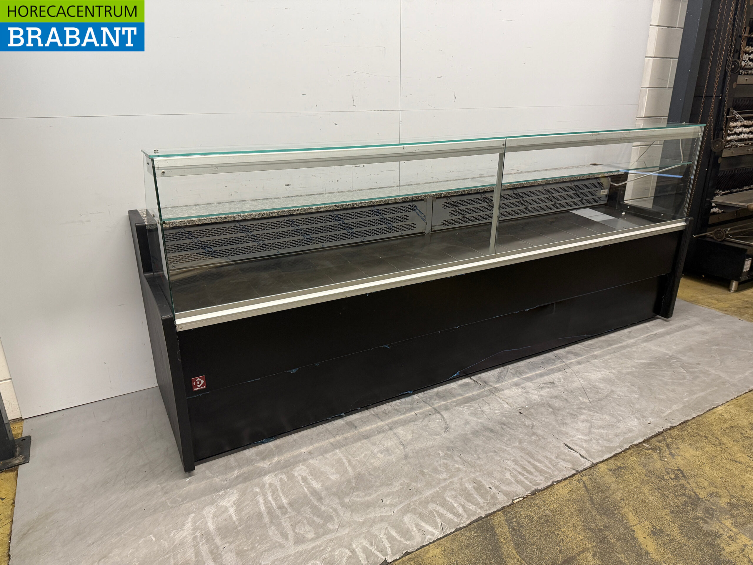 Diamant Kühlvitrine Snack-Vitrine Kühlvitrine 300 cm 230V Cafeteria Pommesbude Catering Catering – Bild 3