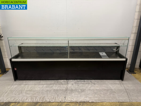 Diamant Kühlvitrine Snack-Vitrine Kühlvitrine 300 cm 230V Cafeteria Pommesbude Catering Catering