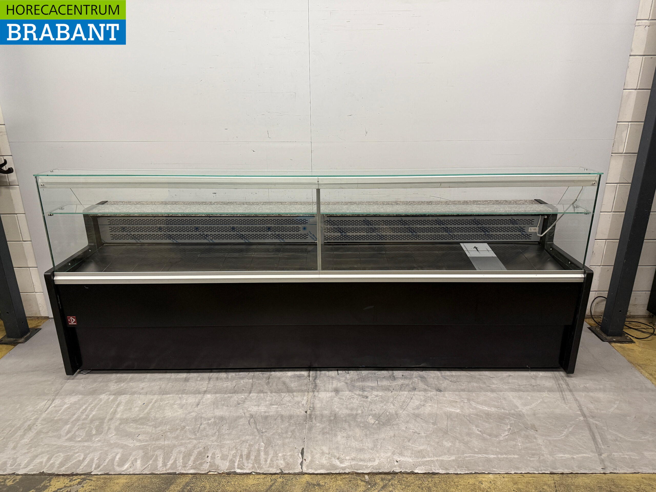 Diamant Kühlvitrine Snack-Vitrine Kühlvitrine 300 cm 230V Cafeteria Pommesbude Catering Catering