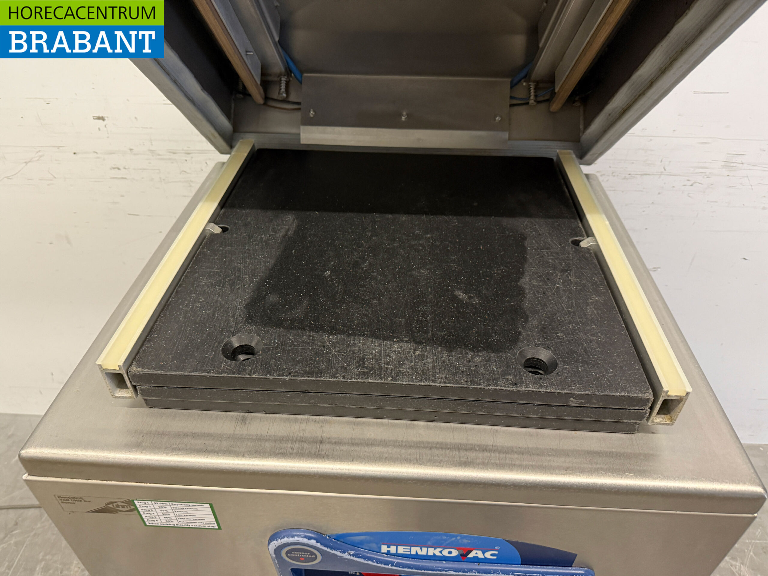 Edelstahl Henkovac E-203 Mobile Vakuummaschine Staubsauger 400V Horeca – Bild 4