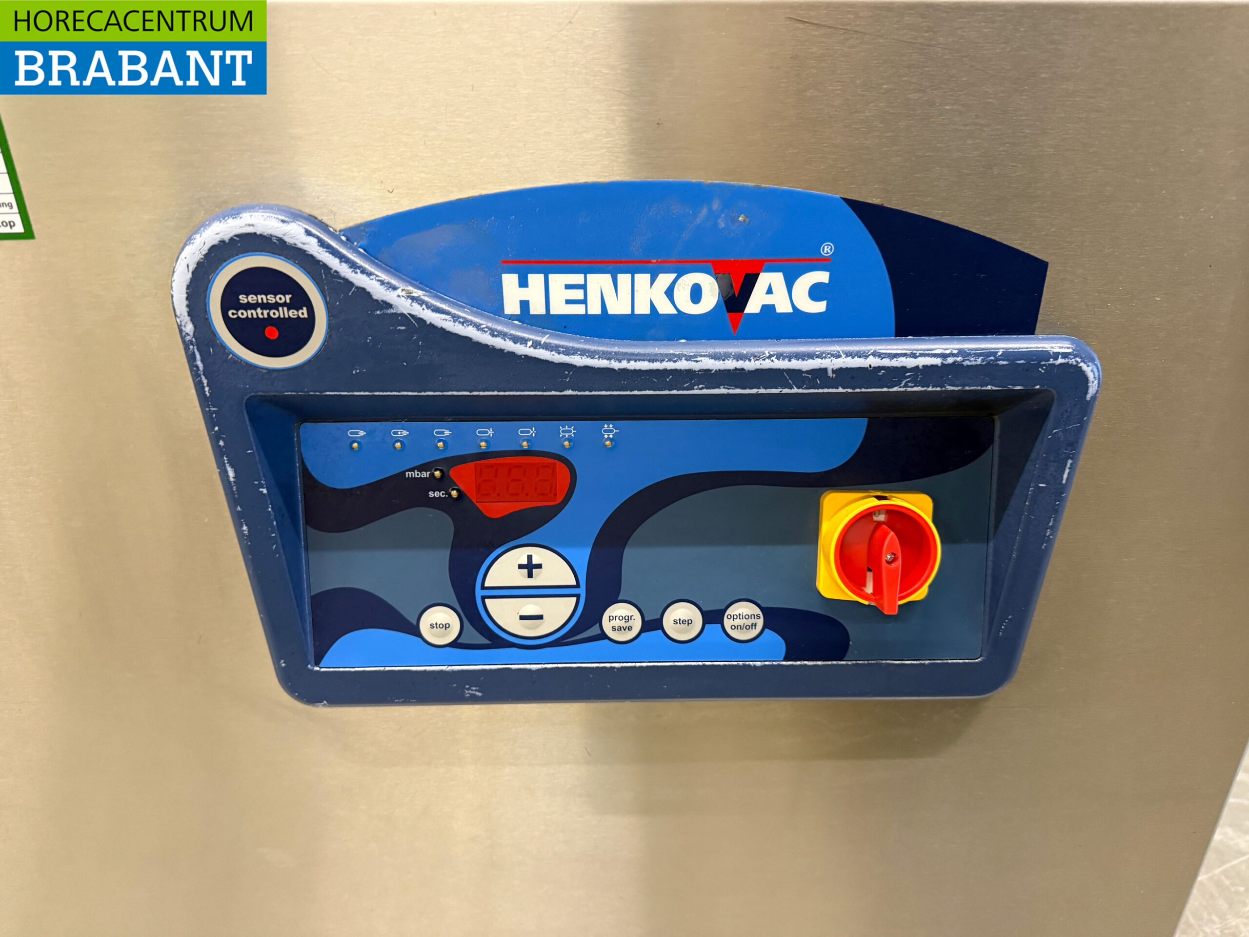 Edelstahl Henkovac E-203 Mobile Vakuummaschine Staubsauger 400V Horeca – Bild 5