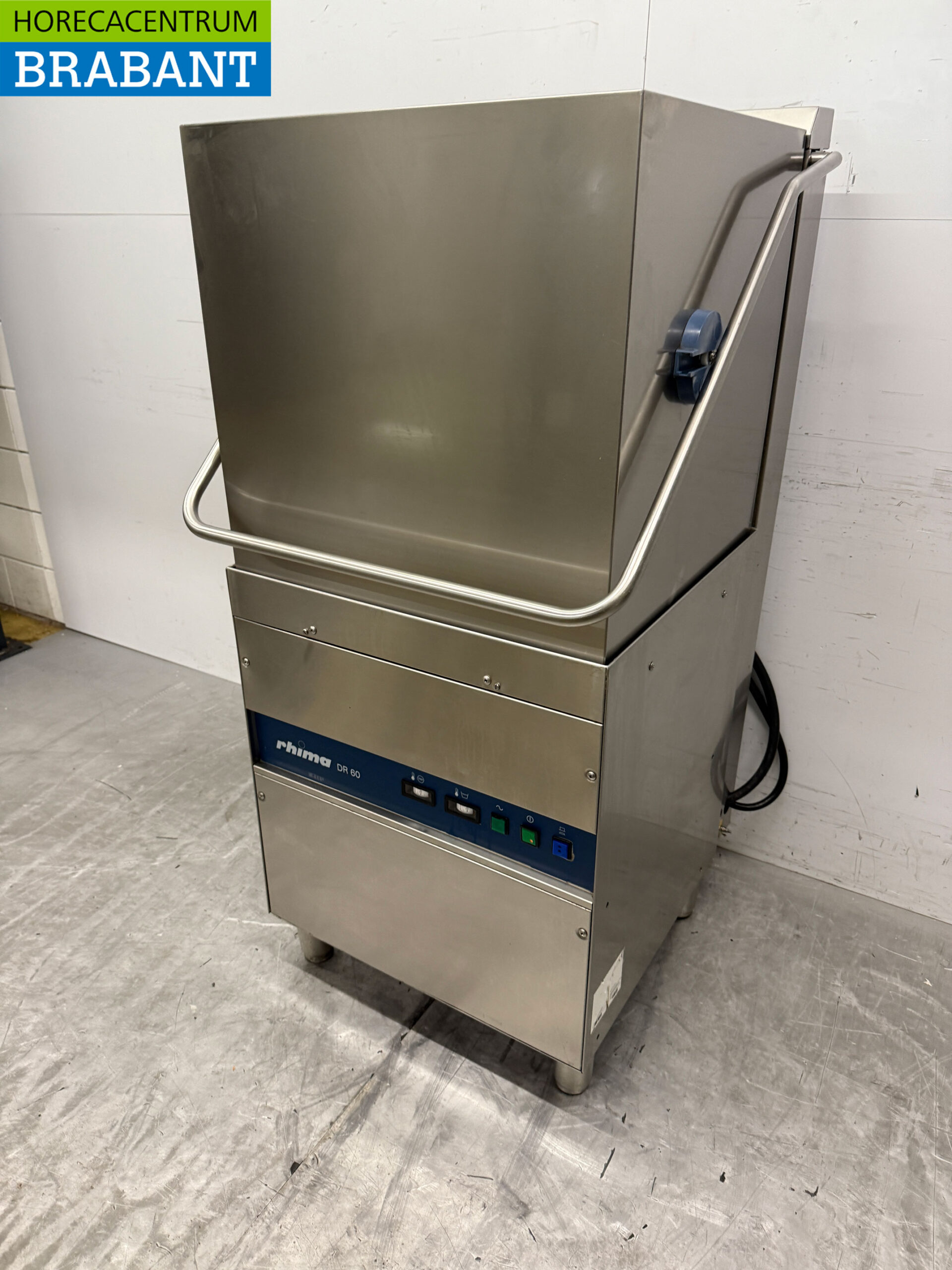 Rhima DR60 Durchschubspülmaschine aus Edelstahl 400V Catering – Bild 3
