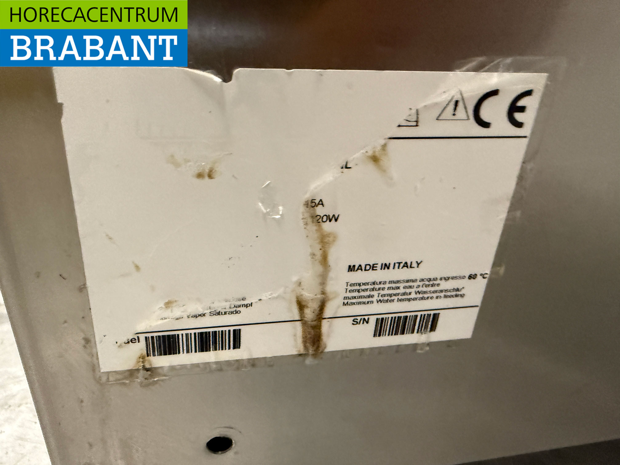 Rhima DR60 Durchschubspülmaschine aus Edelstahl 400V Catering – Bild 6