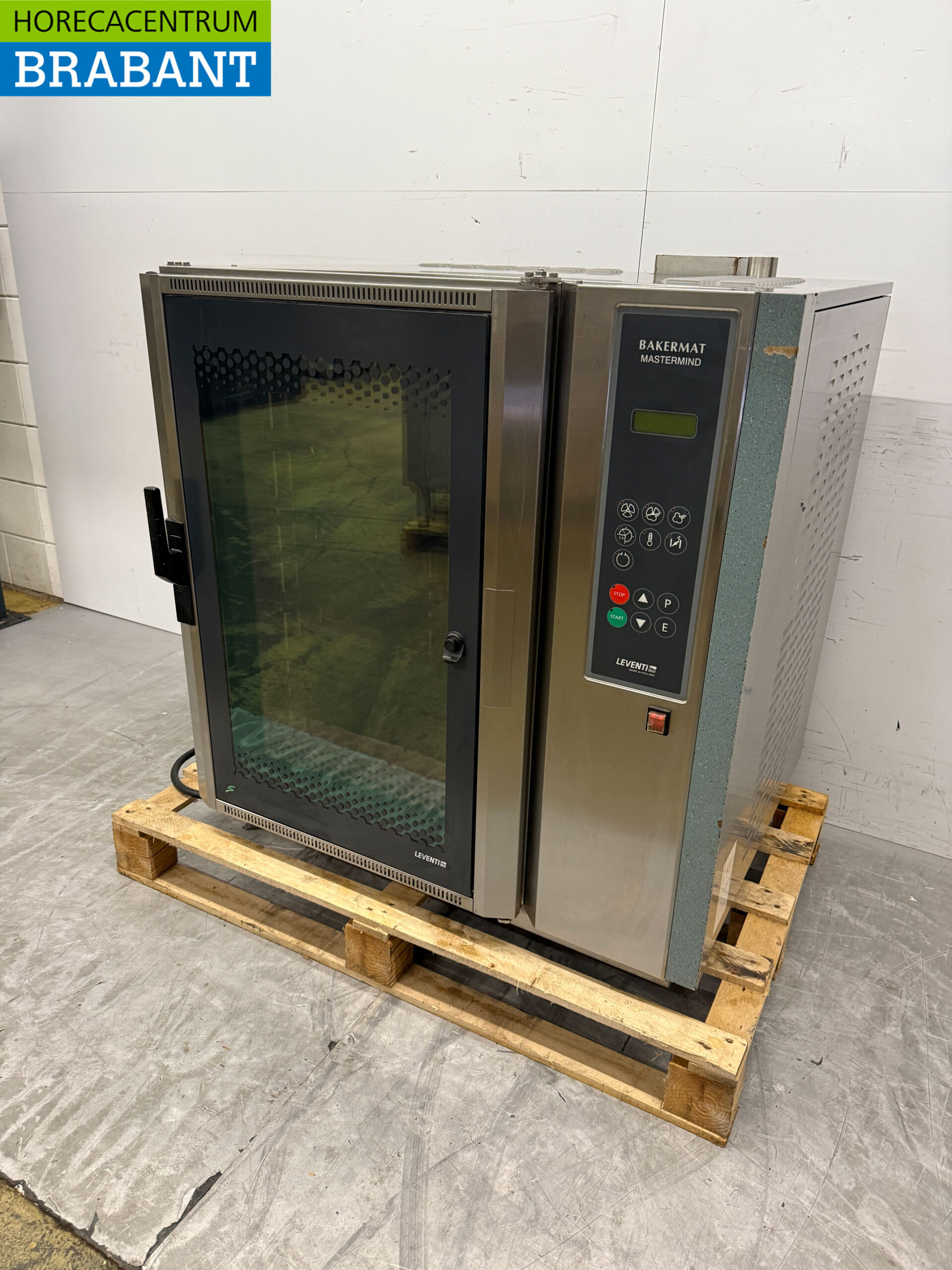 Edelstahl Leventi Bakermat Mastermind Combisteamer Backofen 8 x 60/40 cm 400V Horeca – Bild 2
