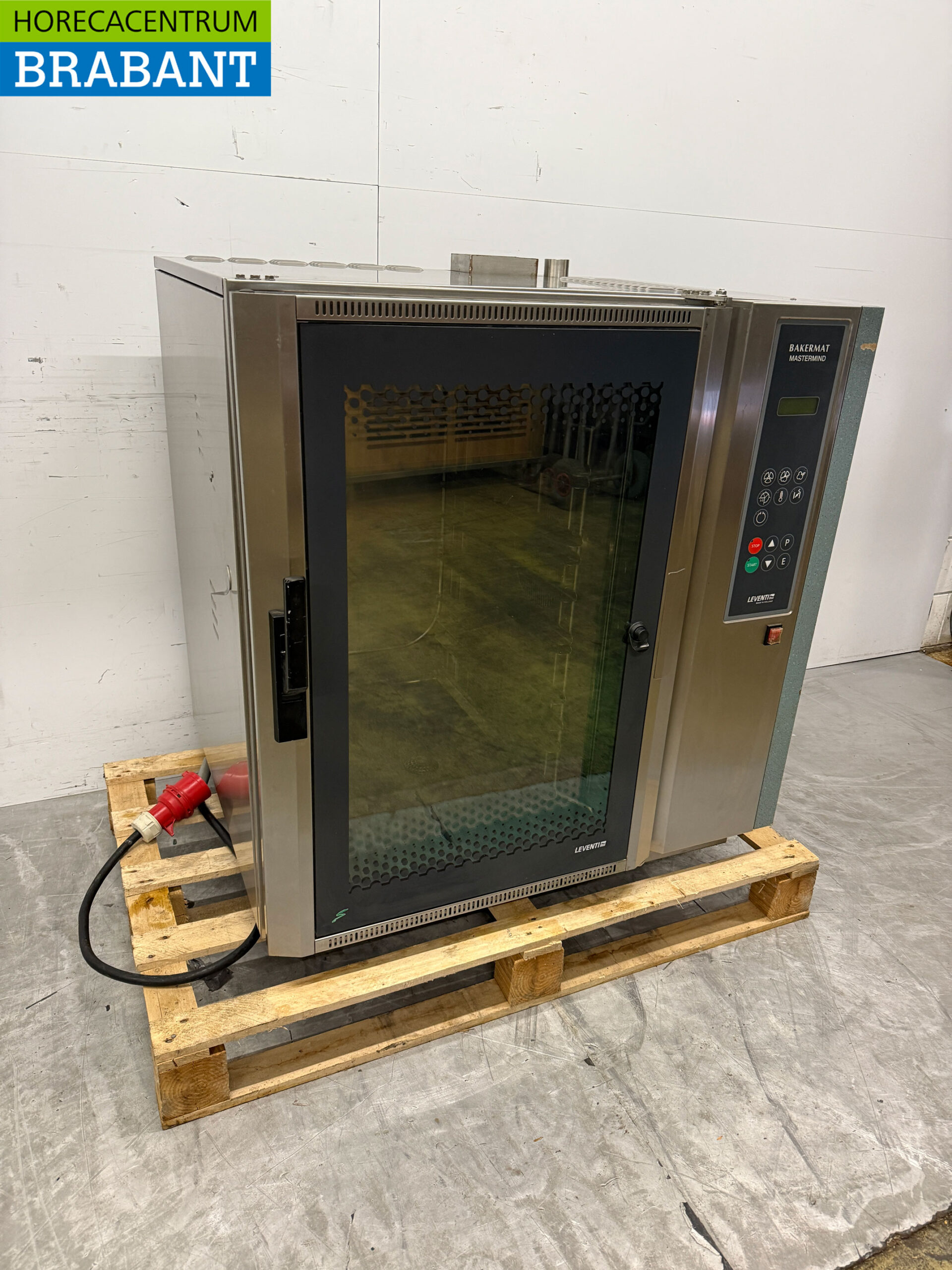 Edelstahl Leventi Bakermat Mastermind Combisteamer Backofen 8 x 60/40 cm 400V Horeca – Bild 3